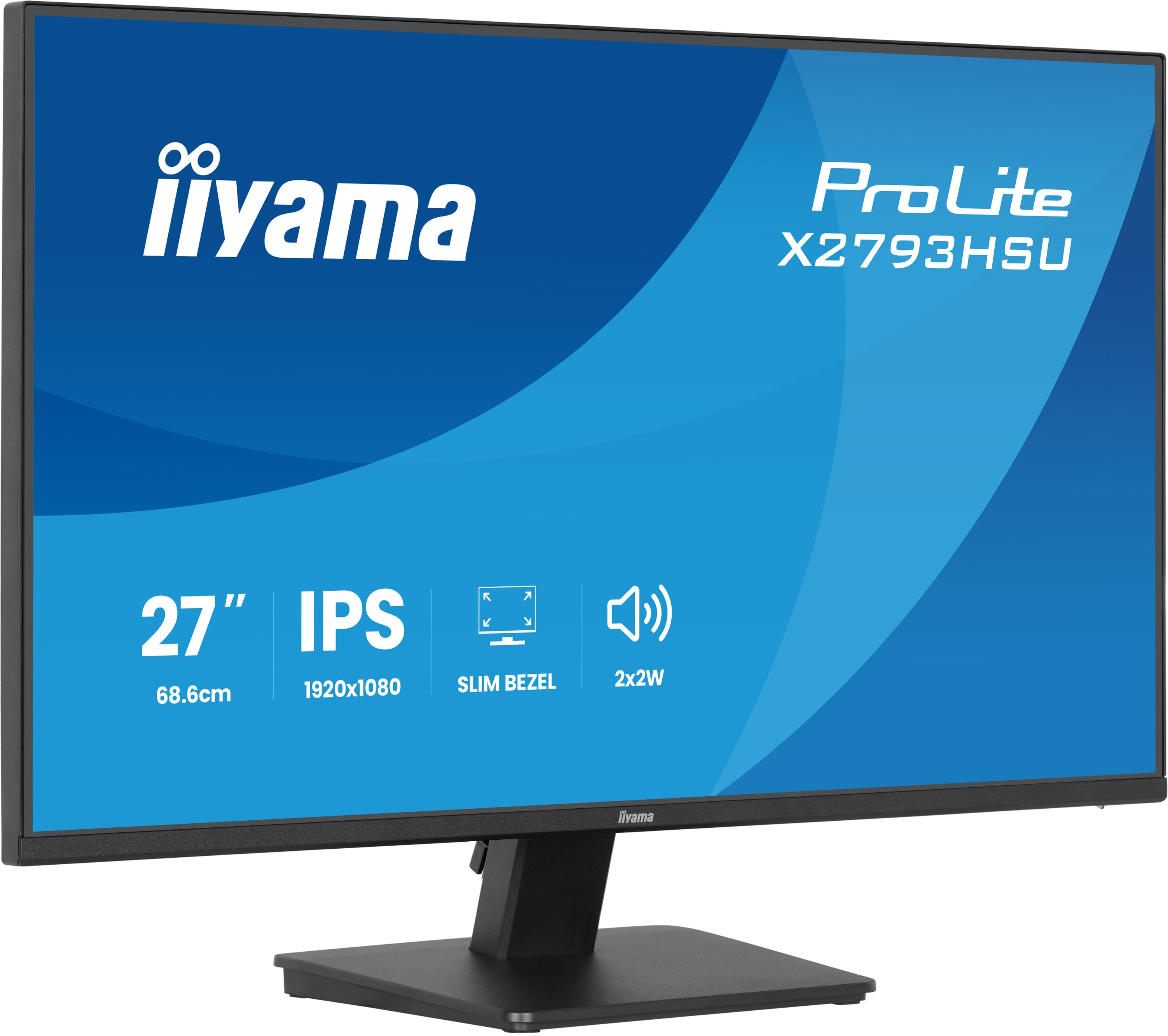 iiyama ProLite X2793HSU-B1 Monitor PC 68,6 cm (27) 1920 x 1080 Pixel Full HD LED Nero