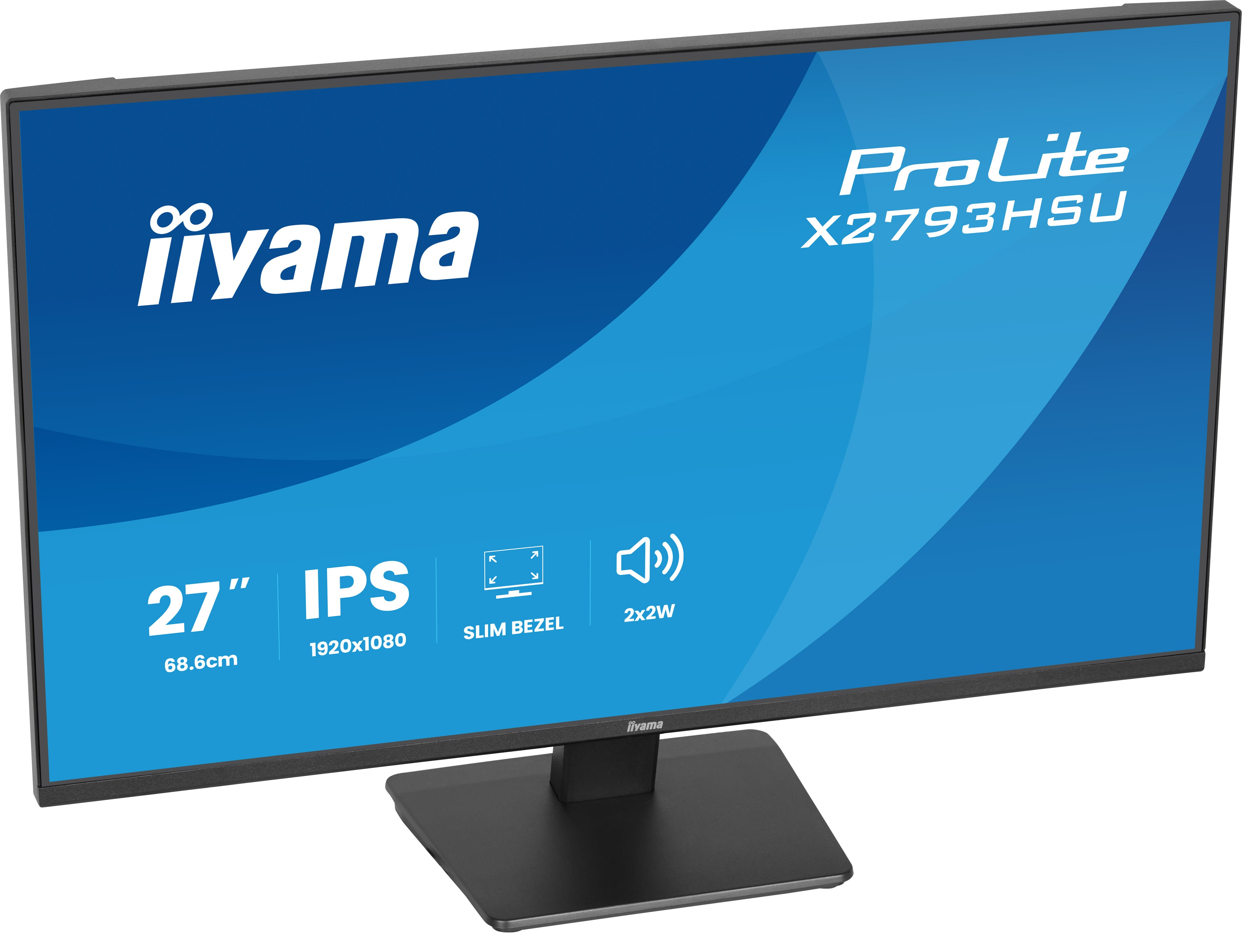 iiyama ProLite X2793HSU-B1 Monitor PC 68,6 cm (27) 1920 x 1080 Pixel Full HD LED Nero