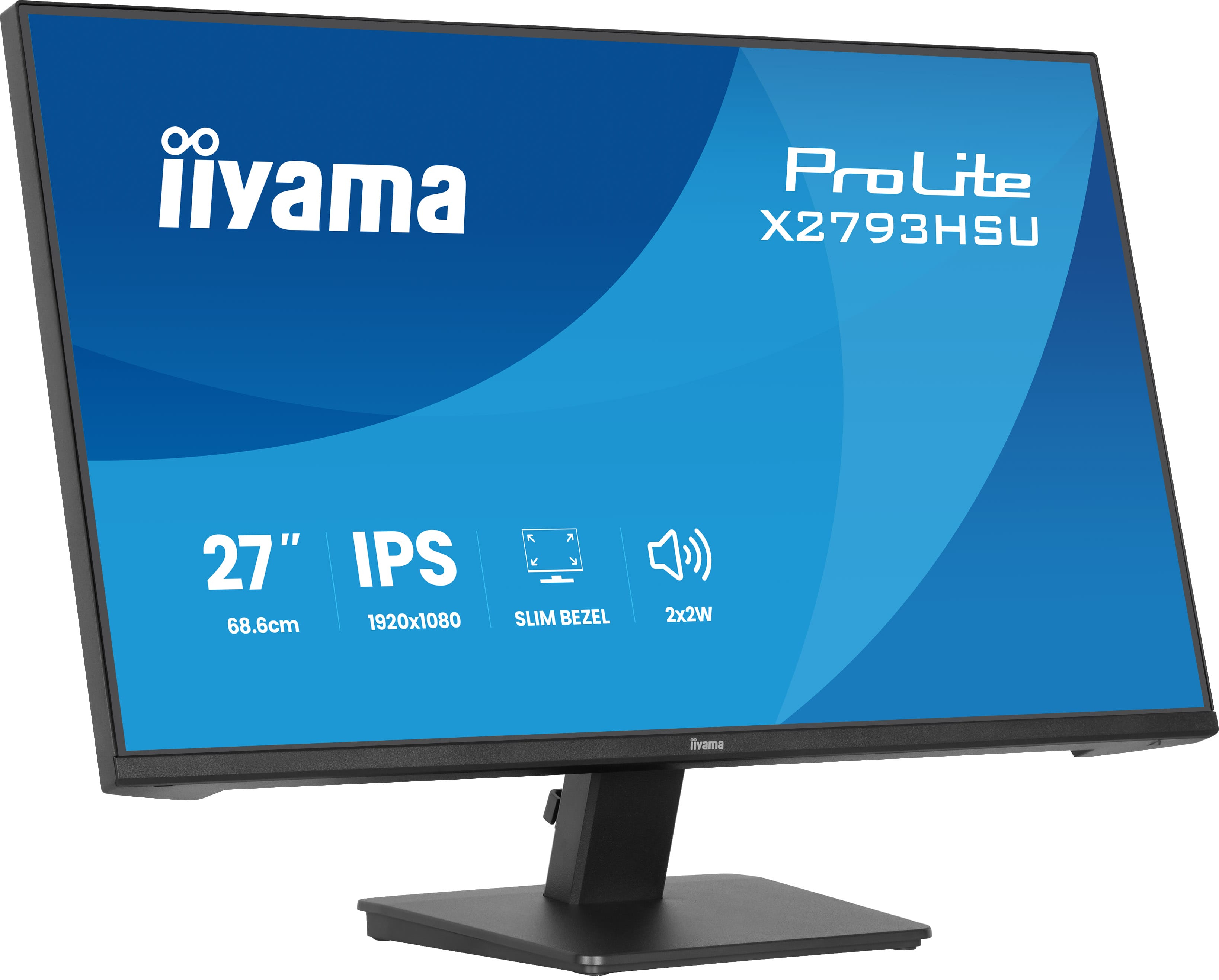 iiyama ProLite X2793HSU-B1 Monitor PC 68,6 cm (27) 1920 x 1080 Pixel Full HD LED Nero