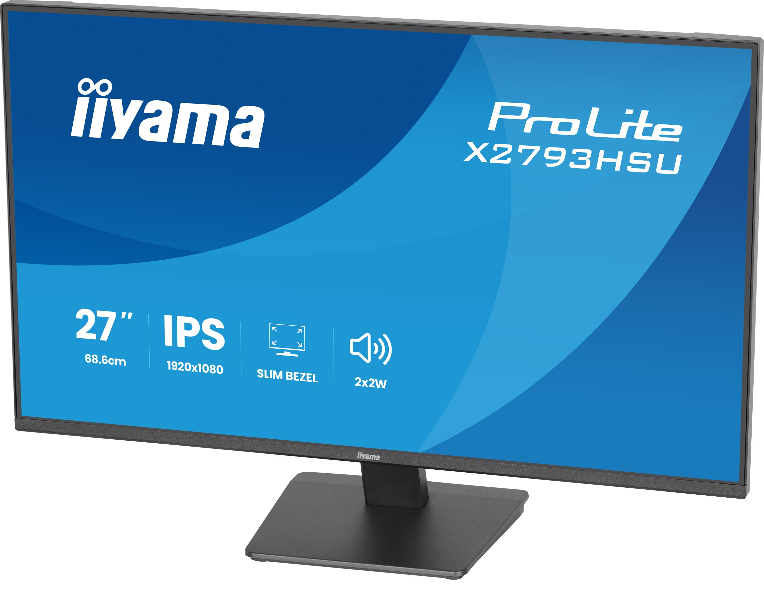 iiyama ProLite X2793HSU-B1 Monitor PC 68,6 cm (27) 1920 x 1080 Pixel Full HD LED Nero
