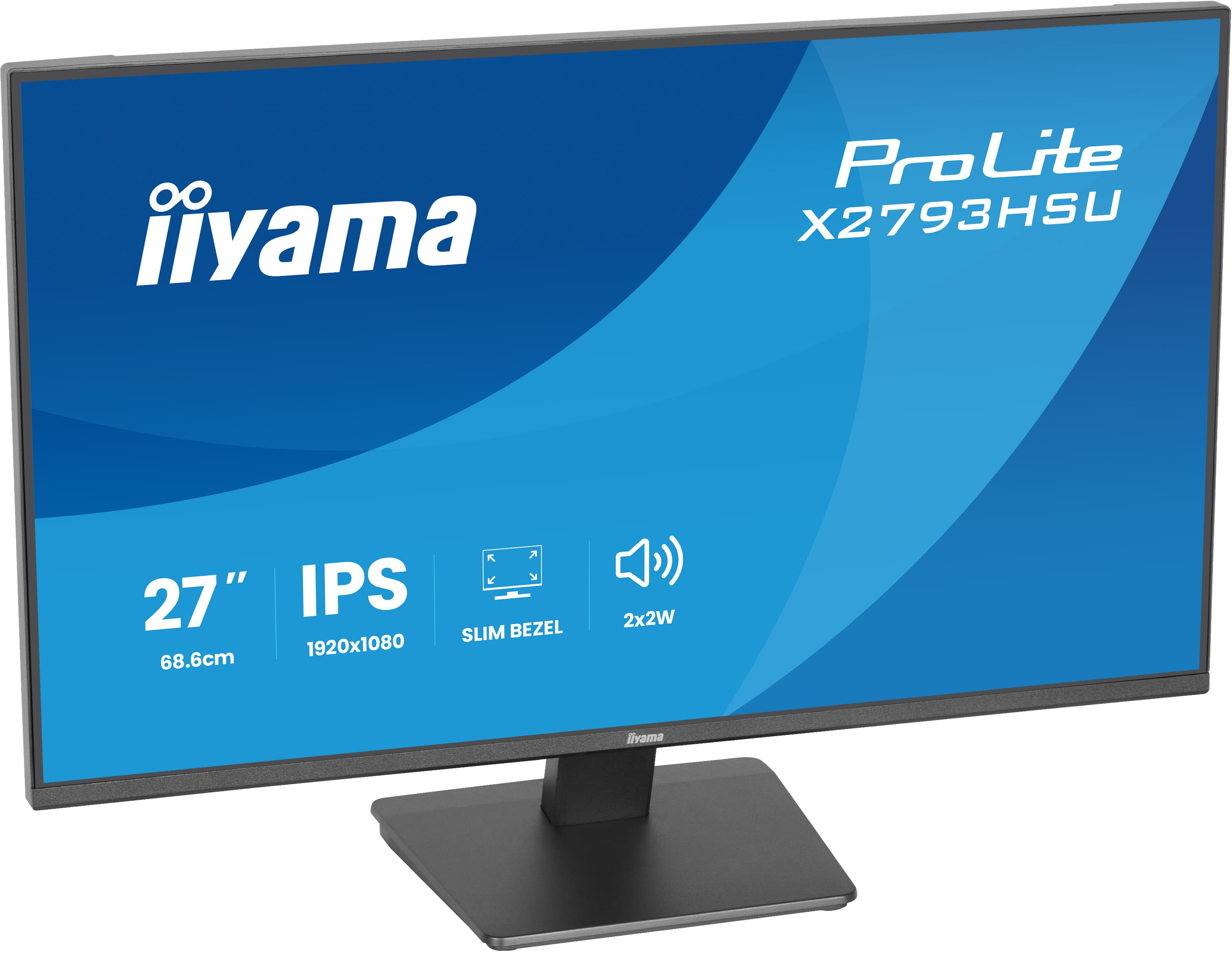 iiyama ProLite X2793HSU-B1 Monitor PC 68,6 cm (27) 1920 x 1080 Pixel Full HD LED Nero