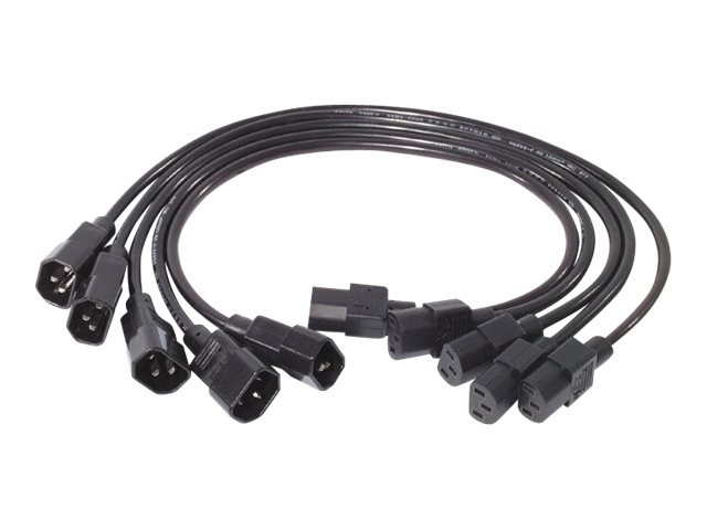 APC PWR Cord C13 - C14, 0.6 m Black 0.61 m C13 coupler C14 coupler