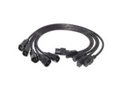 APC PWR Cord C13 - C14, 0.6 m Negro 0,61 m C13 acoplador C14 acoplador