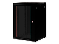 ROLINE 19 Zoll Wandgehuse Basic Plus 600x600 BxT schwarz - Wandgehuse