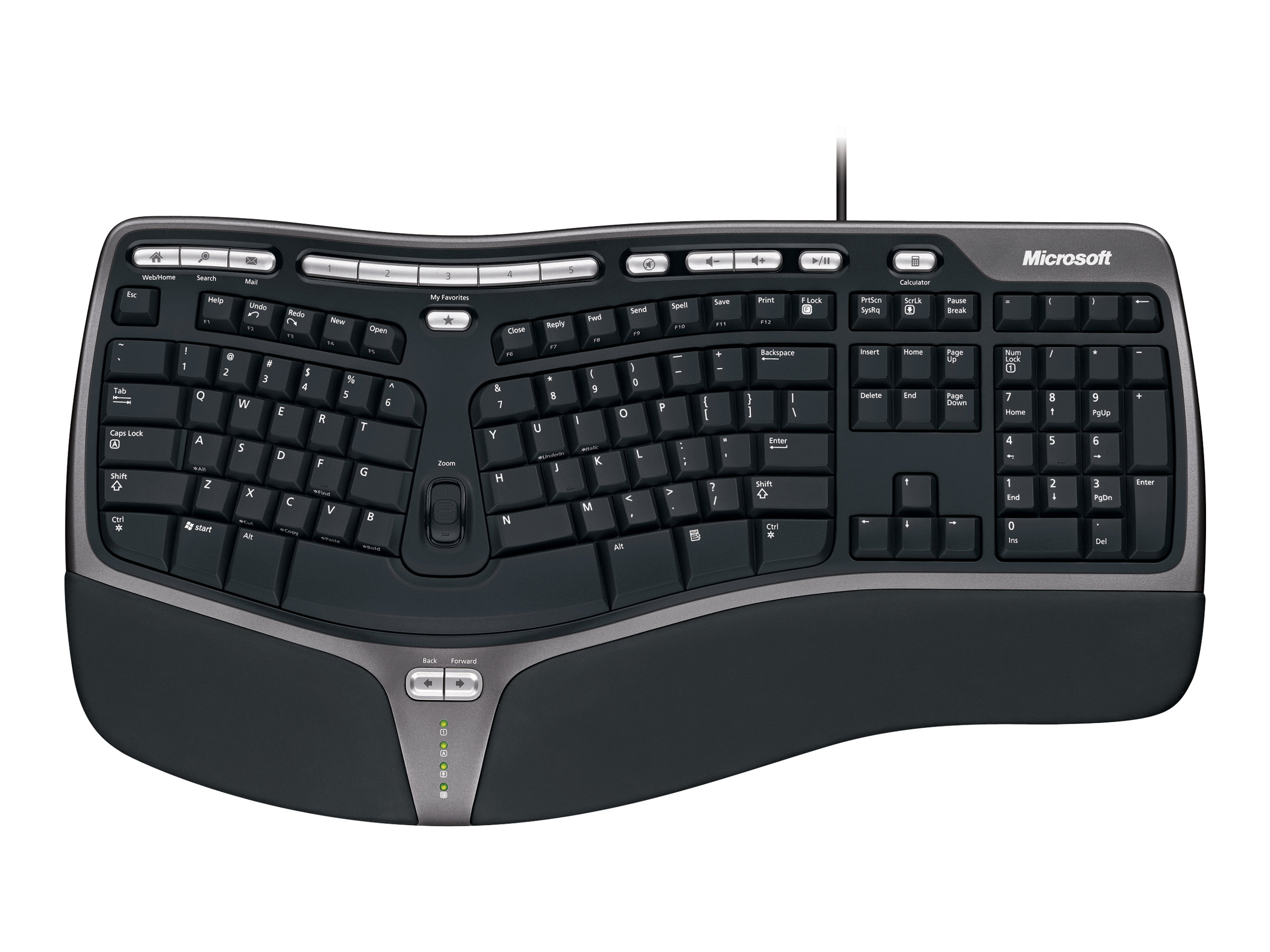Microsoft Natural Ergonomic Keyboard 4000 - Tastatur