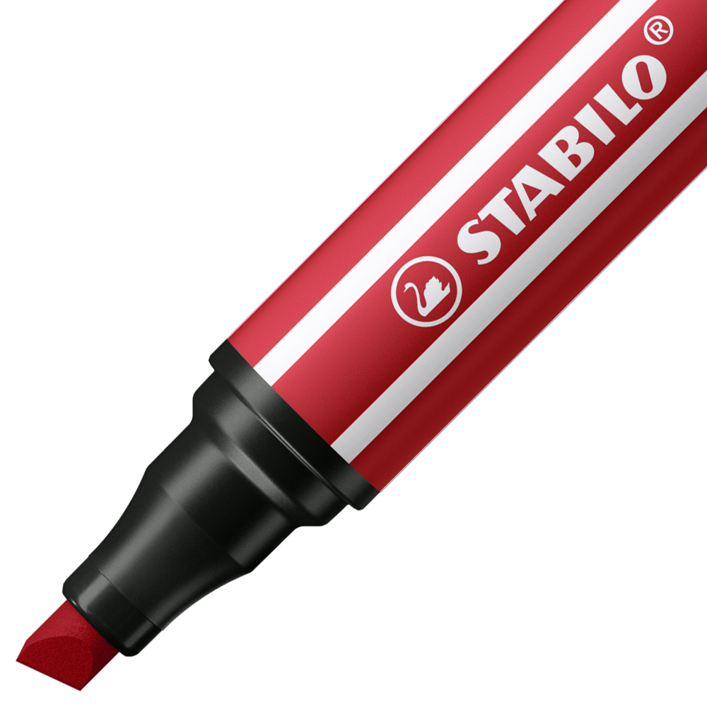 STABILO Pen 68 MAX rotulador Negro, Azul, Rojo 4 pieza(s)