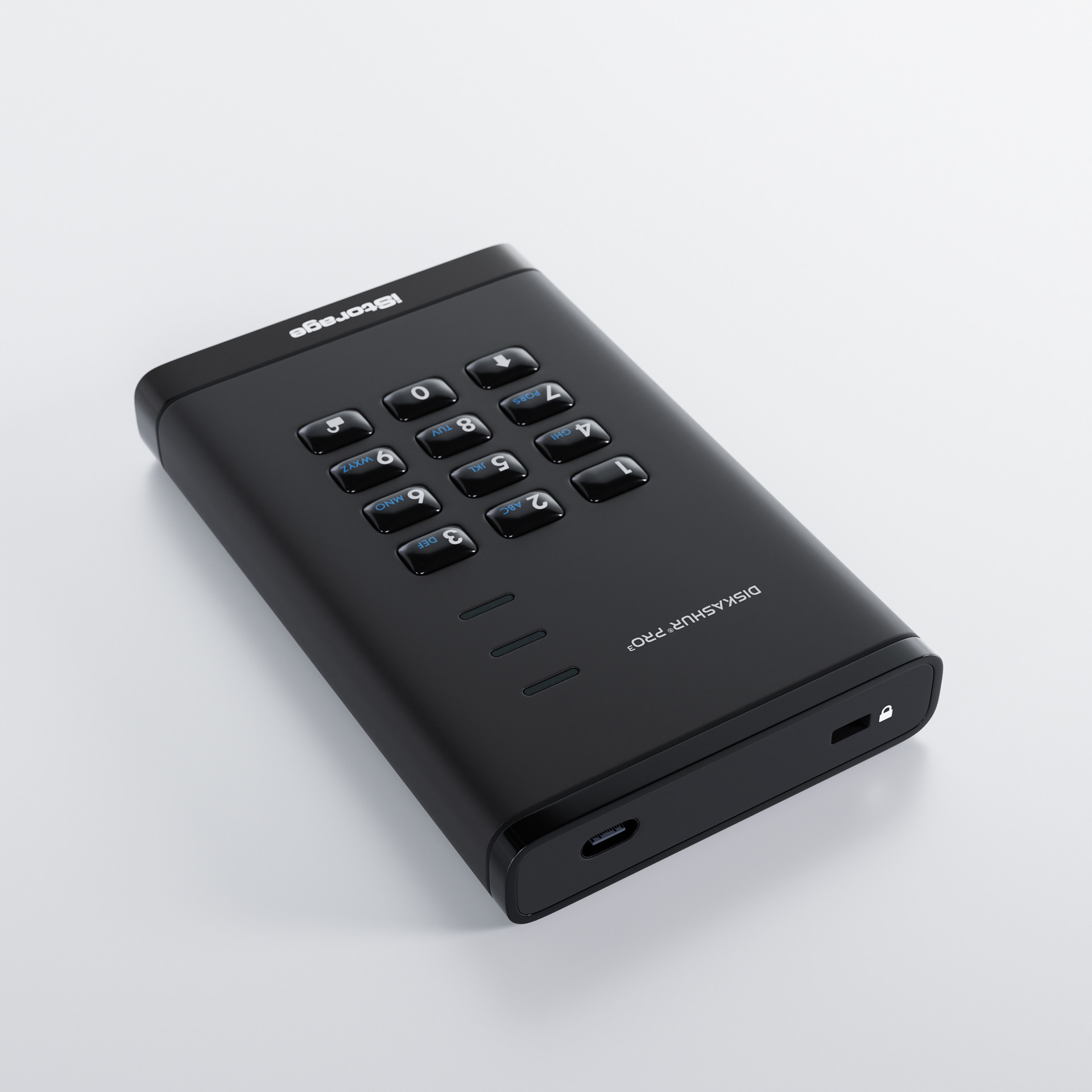 iStorage diskAshur PRO3 SSD 1 To USB Type-A / USB Type-C 3.2 Gen 1 (3.1 Gen 1)