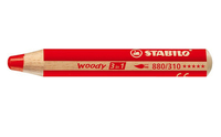 STABILO woody 3 in 1 Rouge 1 pi�ce(s)