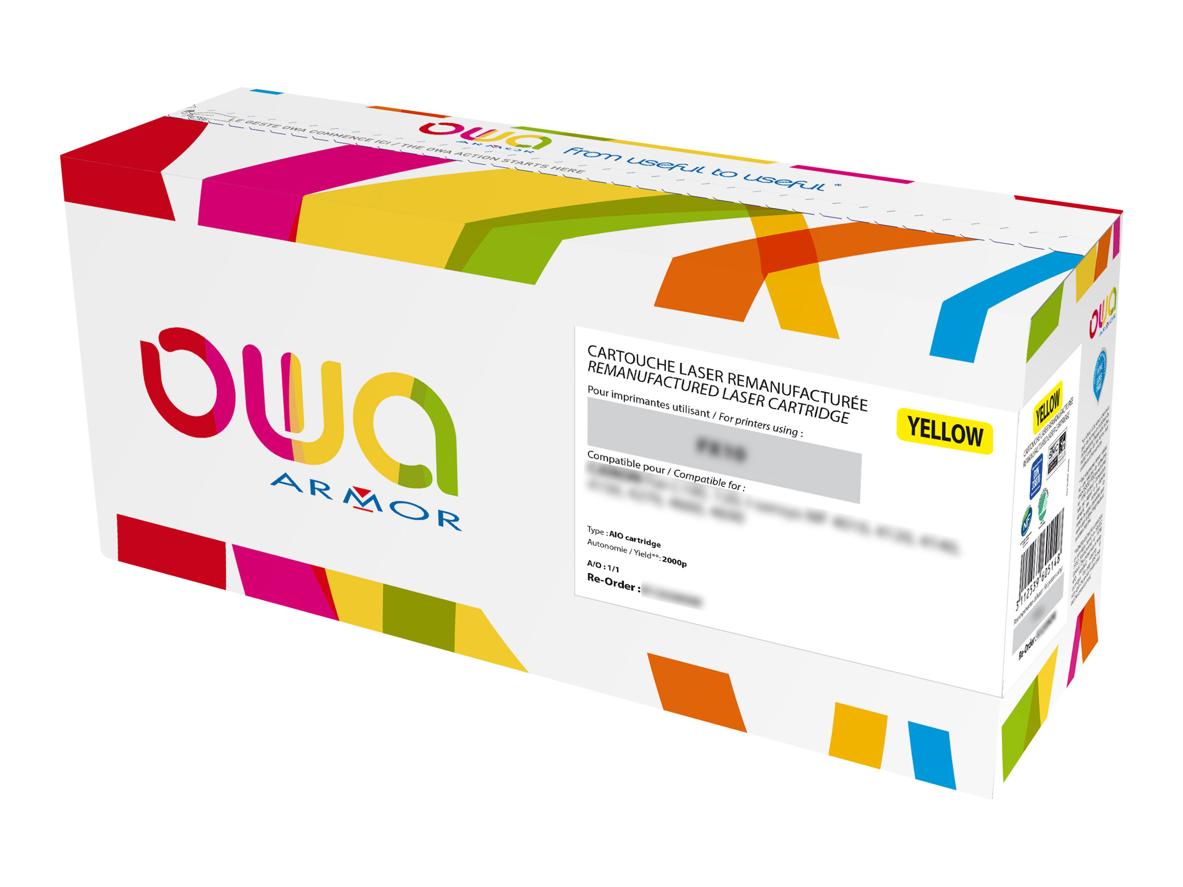 Armor Gelb - kompatibel - Tonerpatrone - fr HP Color LaserJet 5500