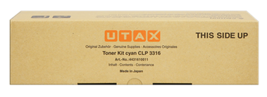 UTAX Toner CLP3316 cartuccia toner 1 pz Originale Ciano