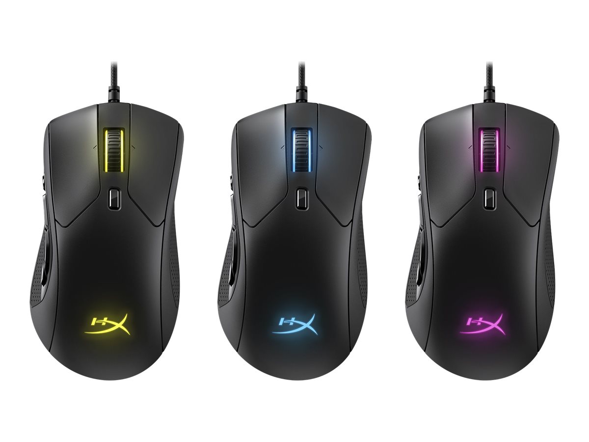 HyperX Pulsefire Raid - Maus - ergonomisch - optisch