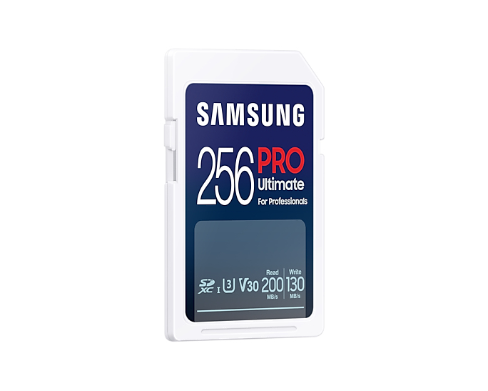 Samsung PRO Ultimate SD Card 256GB 2023 reader - Secure Digital (SD)