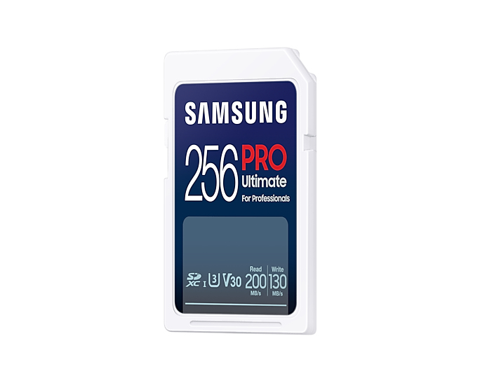 Samsung PRO Ultimate SD Card 256GB 2023 reader - Secure Digital (SD)