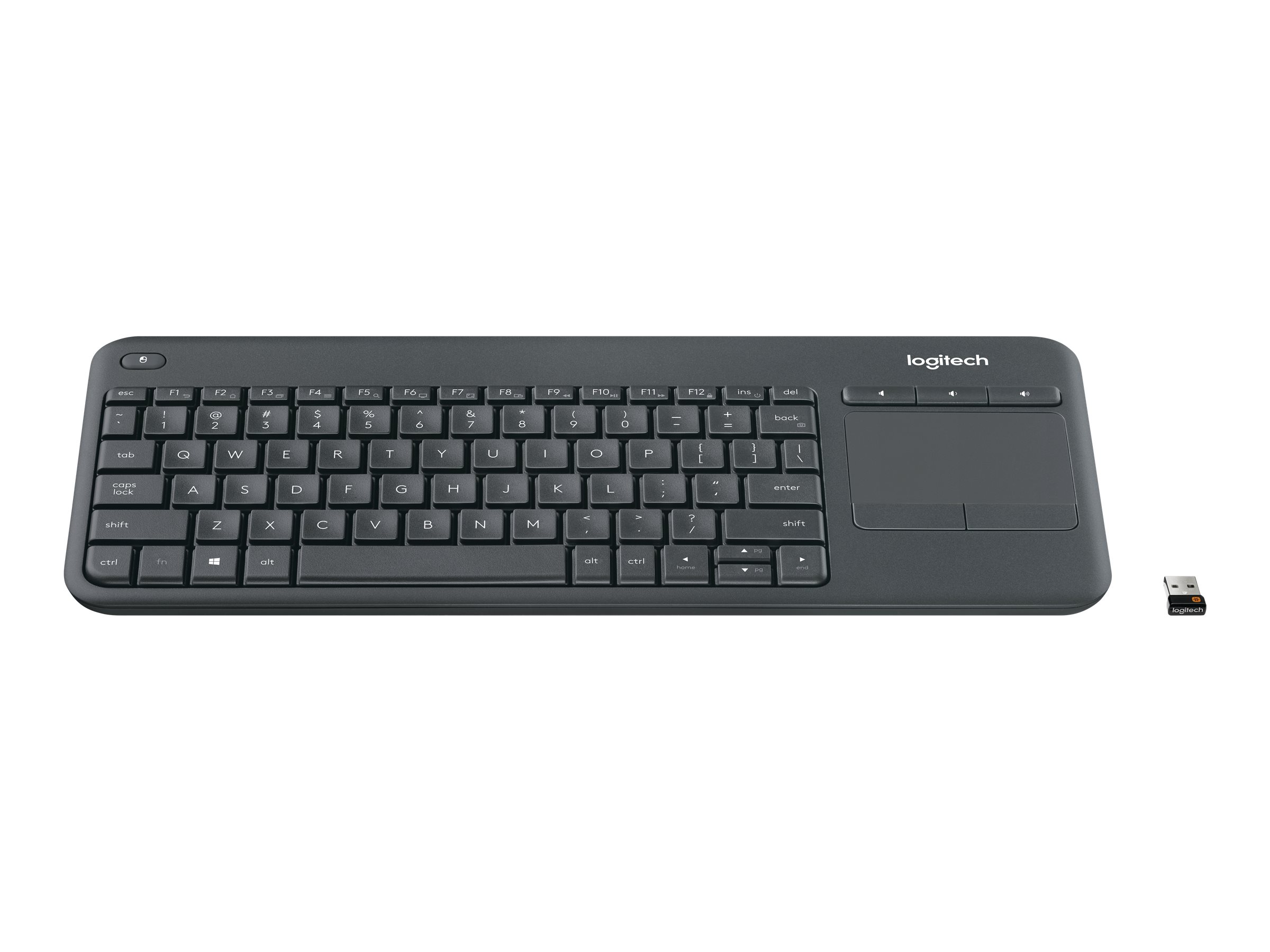 Logitech Wireless Touch Keyboard K400 Plus