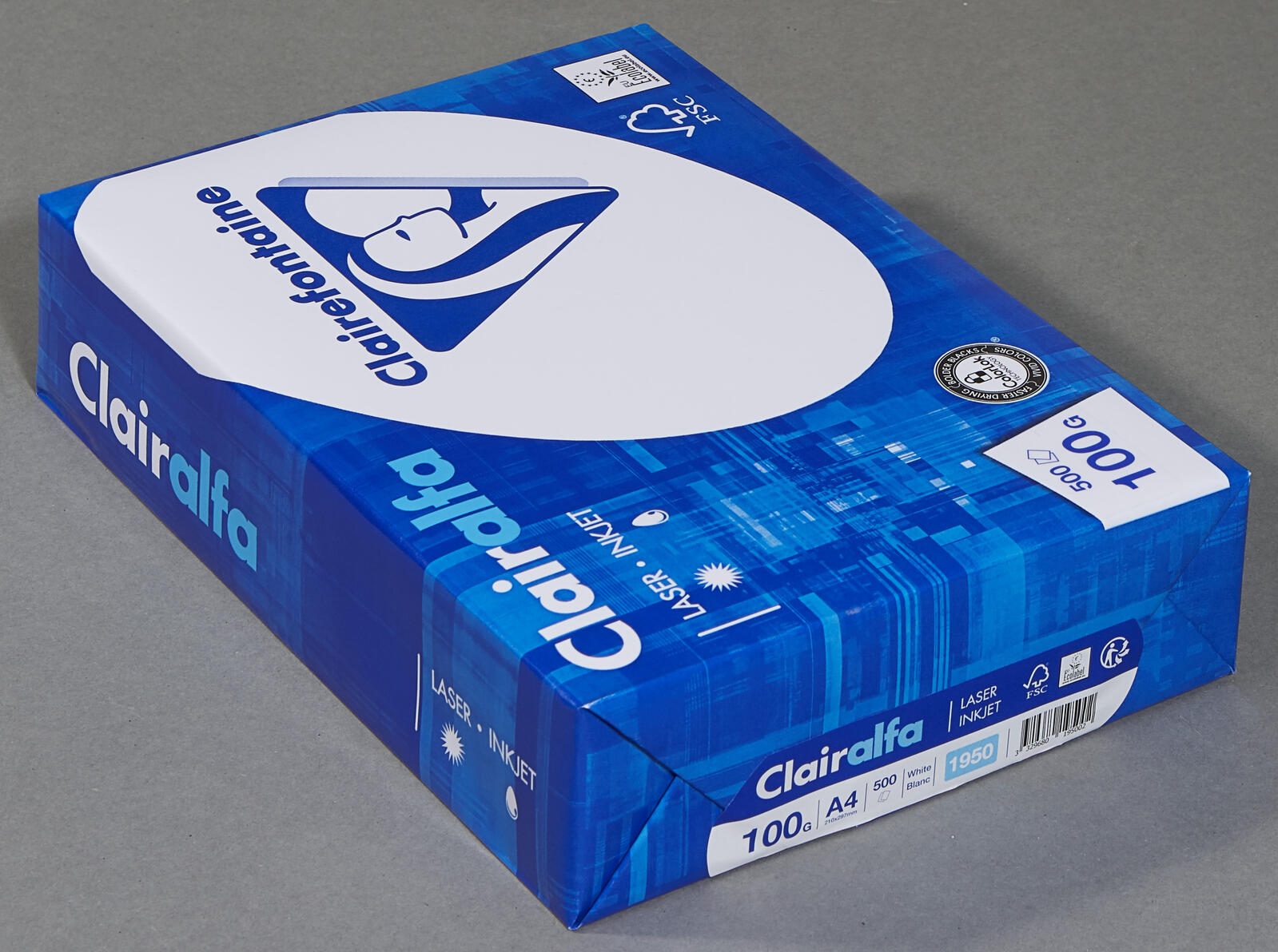 Exacompta Kopierpapier Clairalfa DIN A4 100 g/qm 500 Blatt - Normal/Kopierpapier - 100 g/m