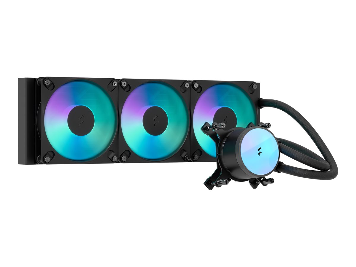 Fractal Design Radius 360 RGB - Prozessor-Fl�ssigkeitsk�hlsystem - K�hlergr��e: 360 mm - (f�r: LGA115x Socket, LGA17xx Socket, LGA1200, LGA18xx Socket, AM5, AM4)