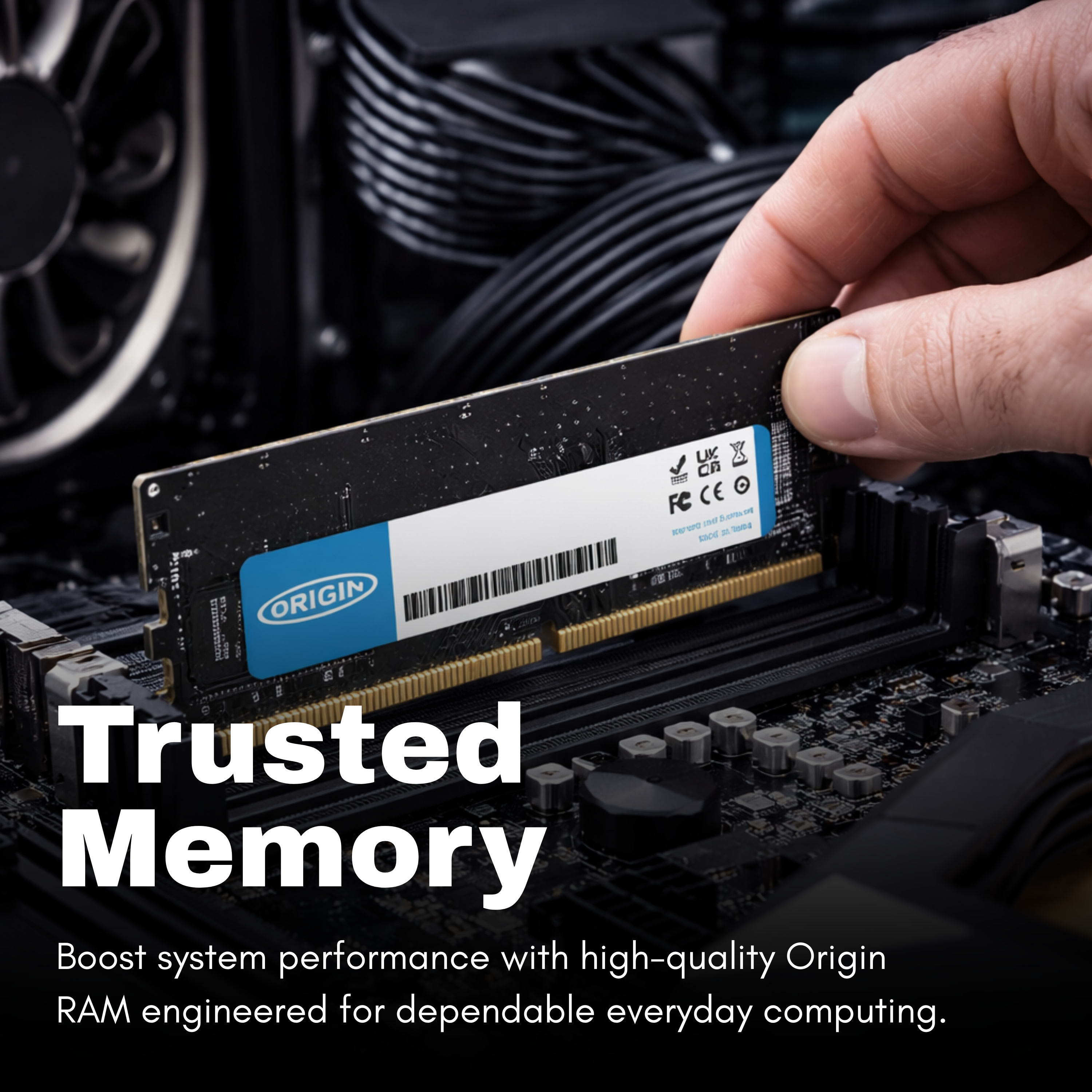 Origin Storage 8GB DDR3 1600MHz RDIMM 1Rx4 ECC 1.35V