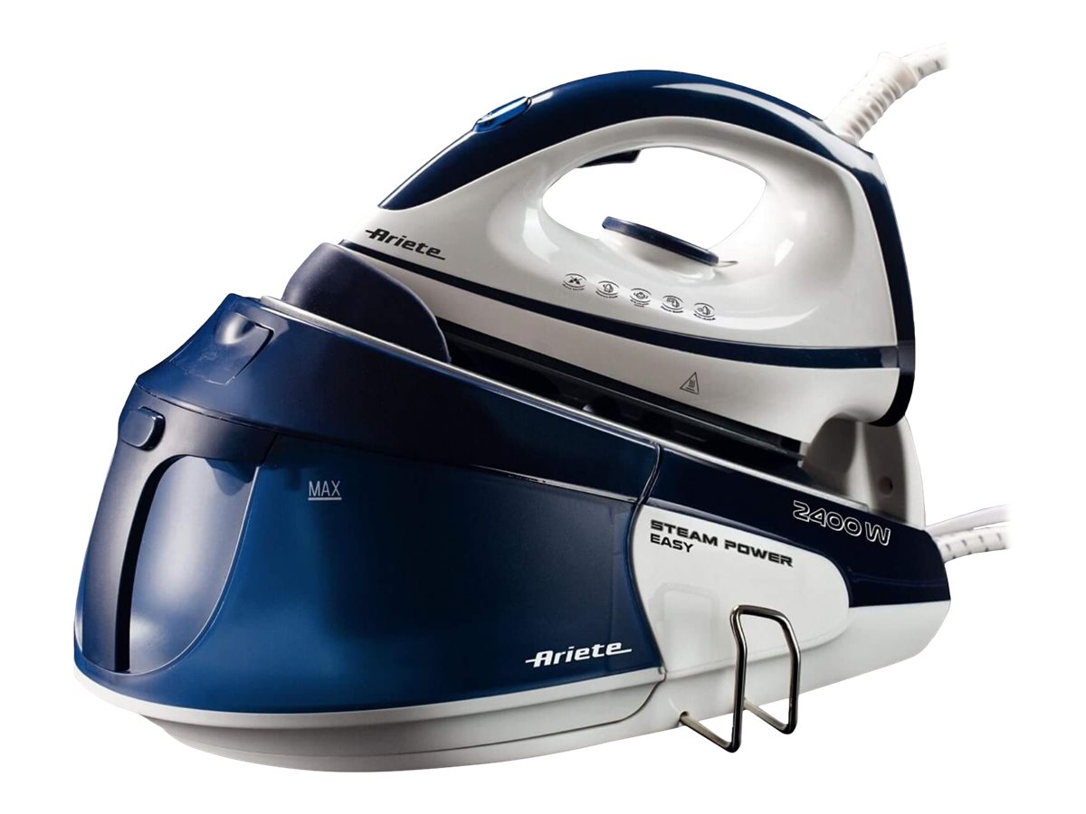 Ariete 5571 Steam Power Easy - Instant steam iron - ceramic plate - 1.8L tank - Continuous steam 120 gr / min - 2400 Watt - Blue