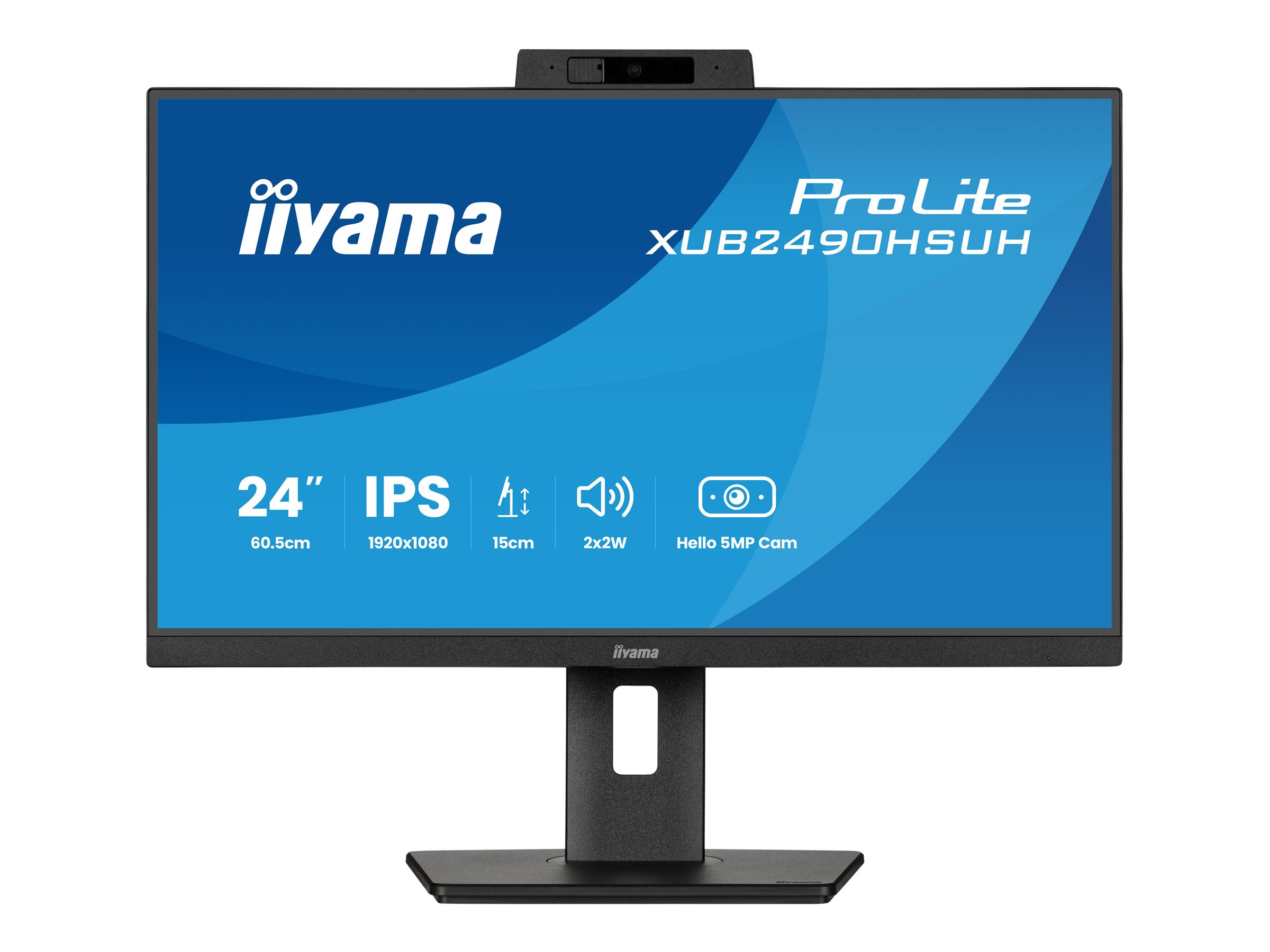 iiyama XUB2490HSUH-B2 computer monitor 60.5 cm (23.8) 1920 x 1080 pixels Full HD LED Black