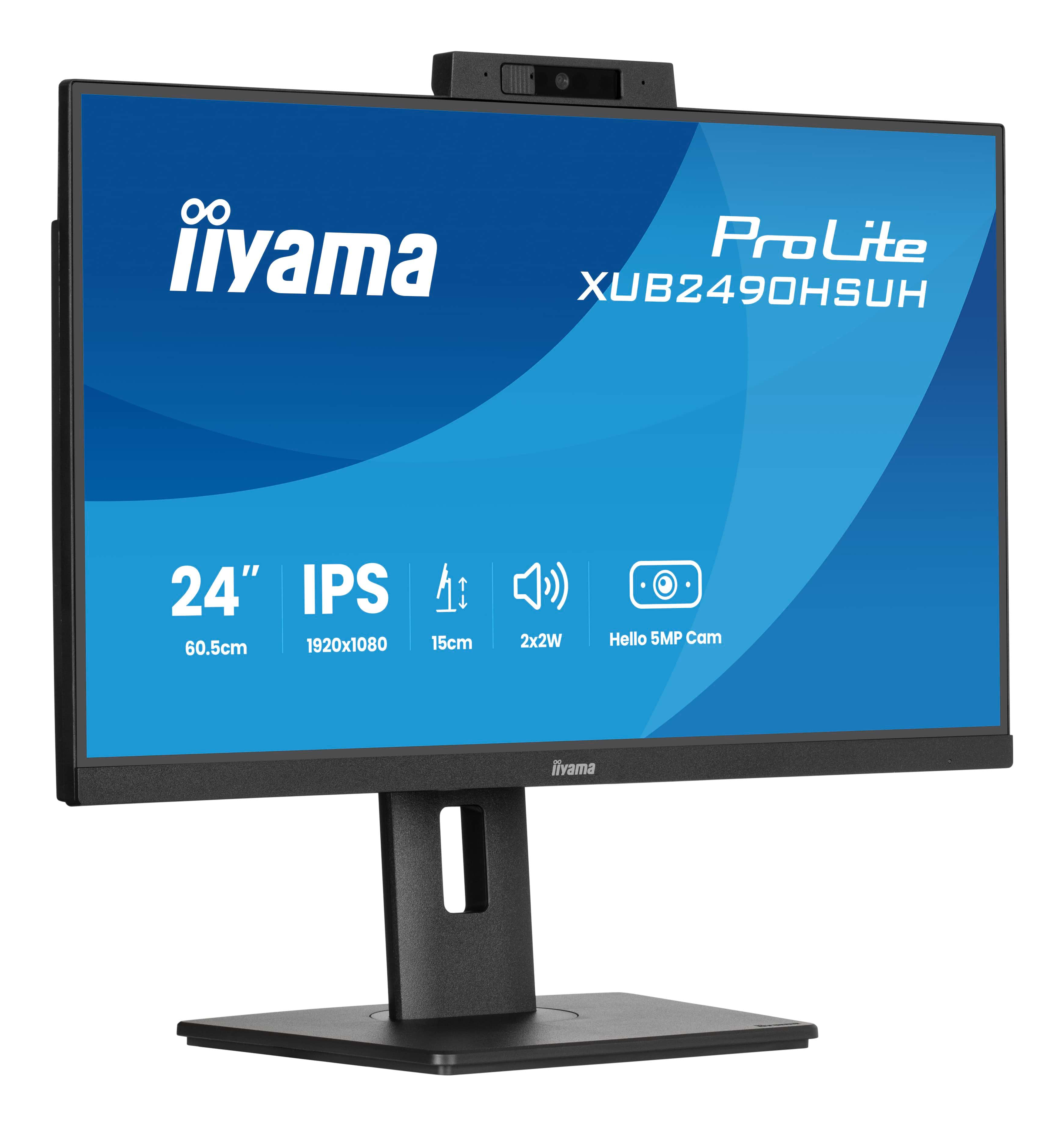 Iiyama ProLite XUB2490HSUH-B2 - LED-Monitor - 61 cm (24)