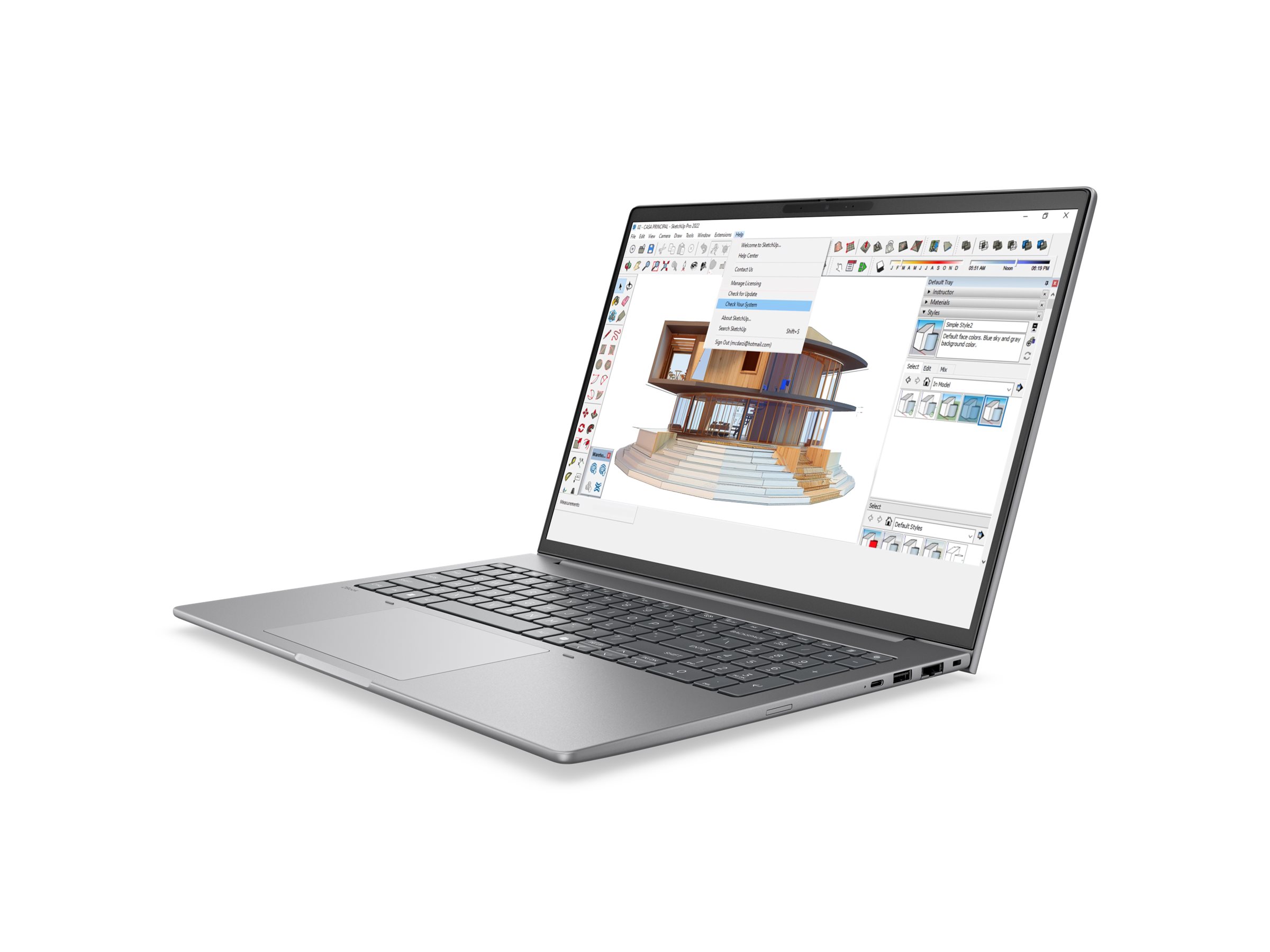 HP AMD Ryzen AI 7 PRO 450 - Win 11 Pro - 48 GB RAM - 1 TB SSD NVMe - 40.6 cm (16)