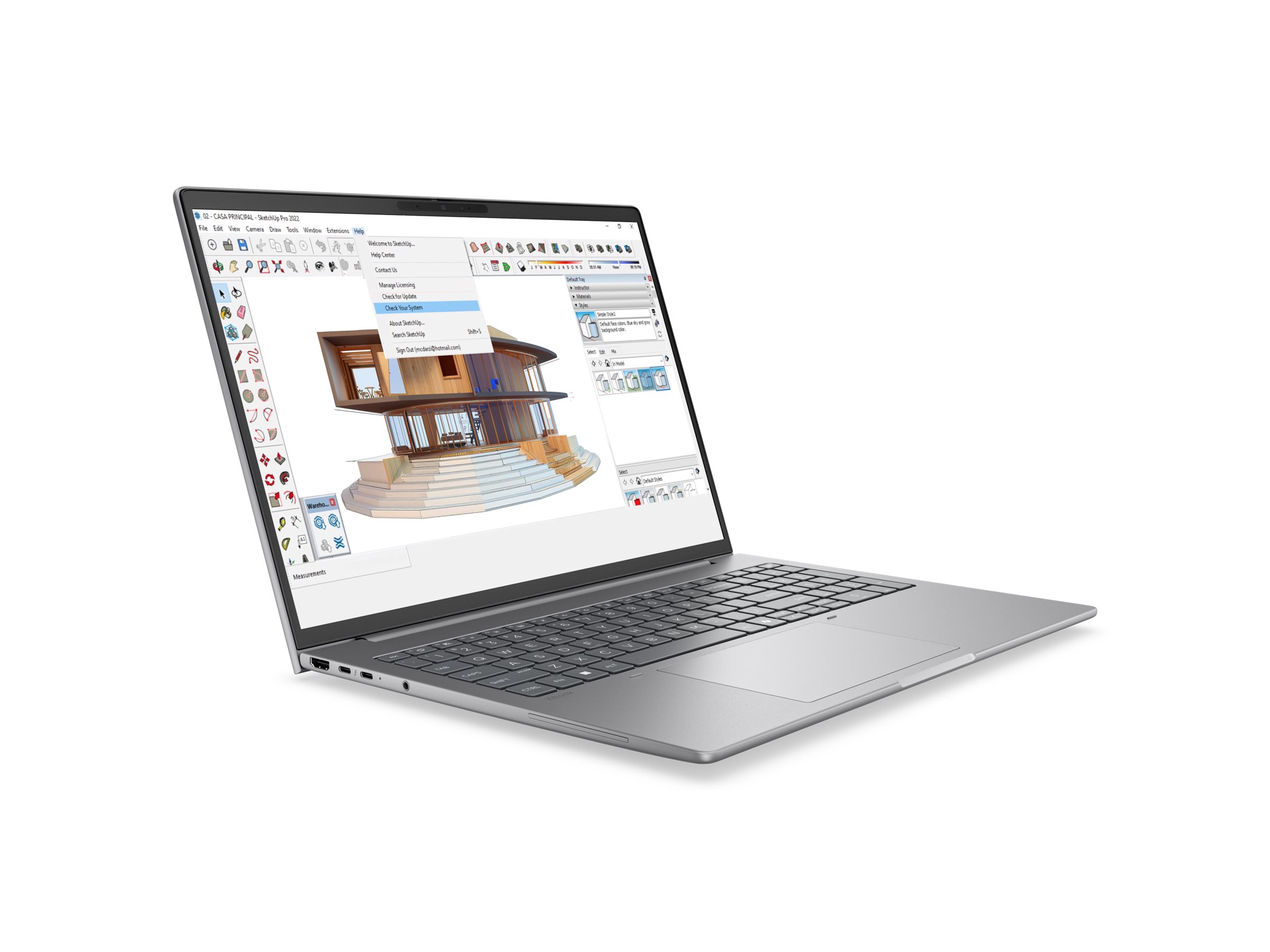 HP AMD Ryzen AI 7 PRO 450 - Win 11 Pro - 48 GB RAM - 1 TB SSD NVMe - 40.6 cm (16)