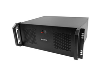 Lanberg SC01-3504-10B - Rack (4U) - Schwarz - 2 Lfter - RoHS CE - HDD & SSD - 2.5/3.5 Zoll