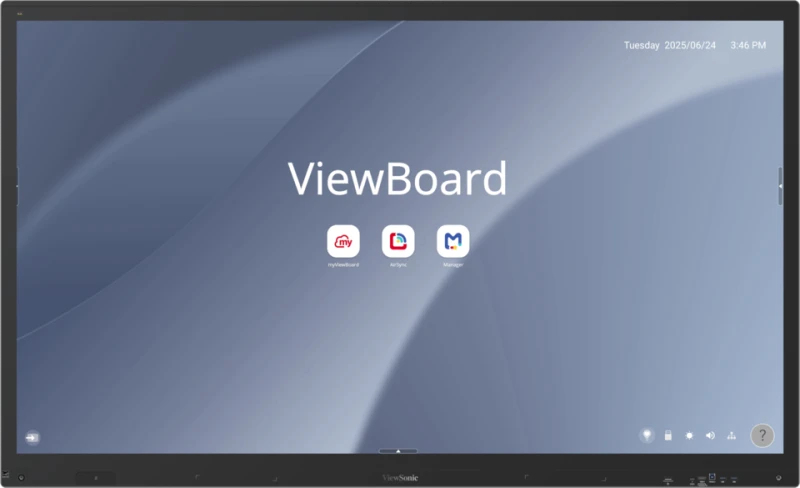 Viewsonic IFP6563-1C pizarra blanca interactiva 165,1 cm (65) 3840 x 2160 Pixeles Pantalla t�ctil Negro