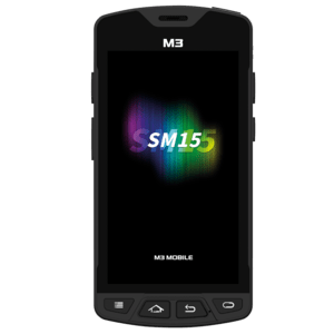 M3 Mobile Mobile SM15 X 2D SE4750 BT BLE WLAN 4G NFC GPS GMS erw. Akku - Datenerfassungsgert - 2.200 MHz