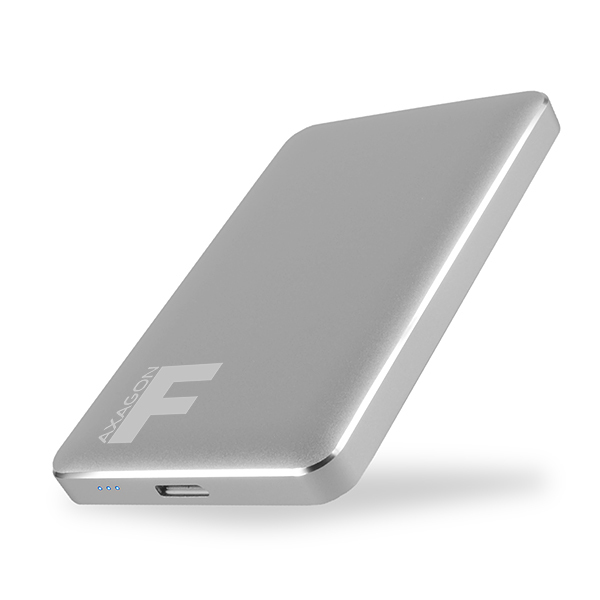 Axagon EE25-F6G Bo�tier de disques de stockage Bo�tier disque dur/SSD Gris 2.5