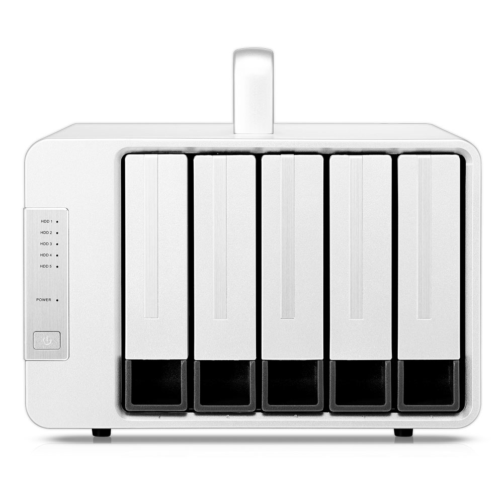 TerraMaster D5 Thunderbolt 3 disk array Desktop Grey