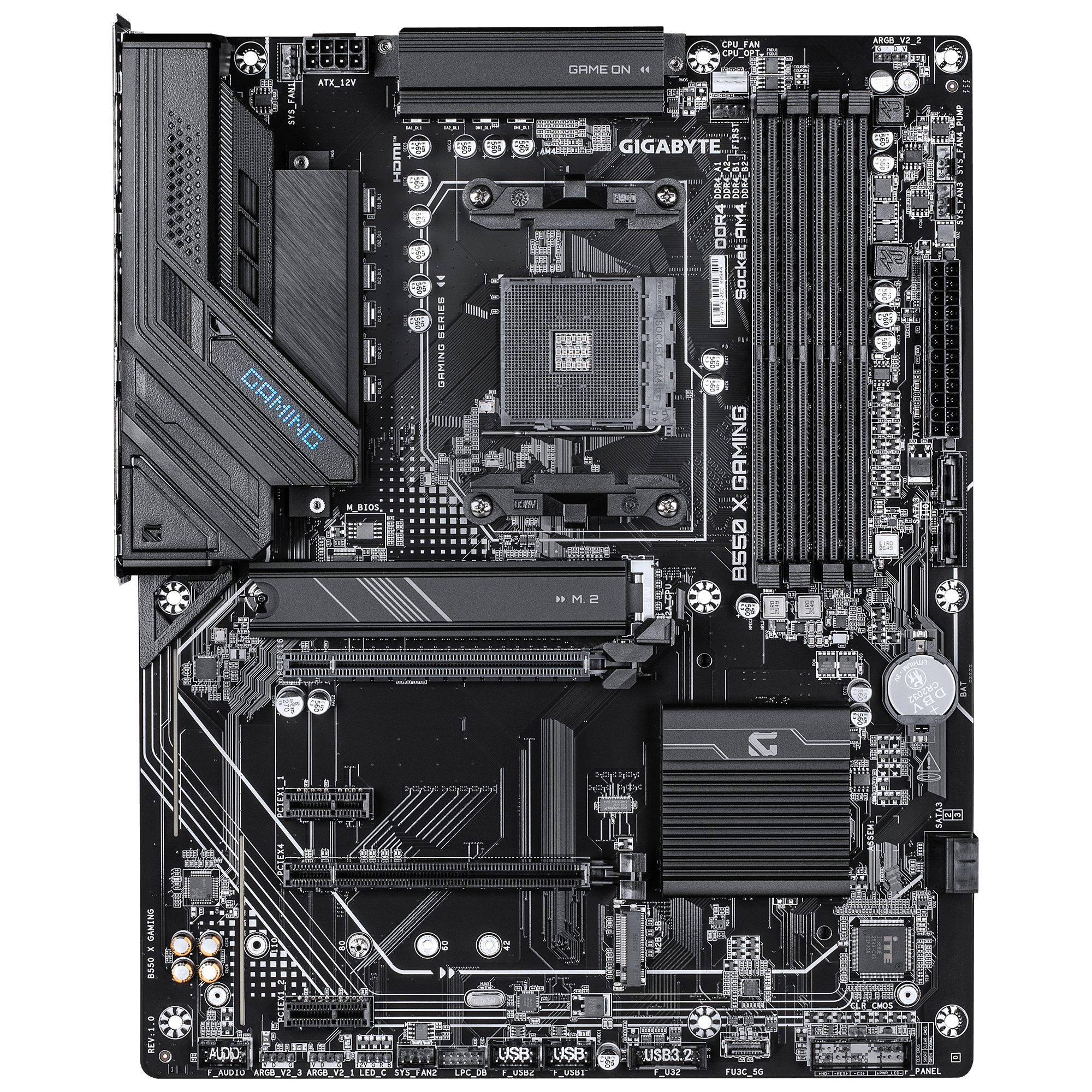 Gigabyte B550 X Gaming B550 AM4 ATX DDR4 - Mainboard - AMD Sockel AM4 (Ryzen)