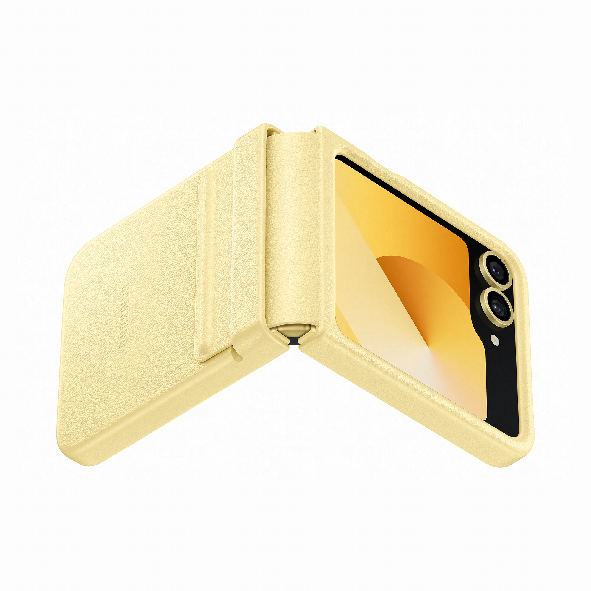 Samsung EF-VF741PYEGWW mobile phone case 17 cm (6.7) Cover Yellow