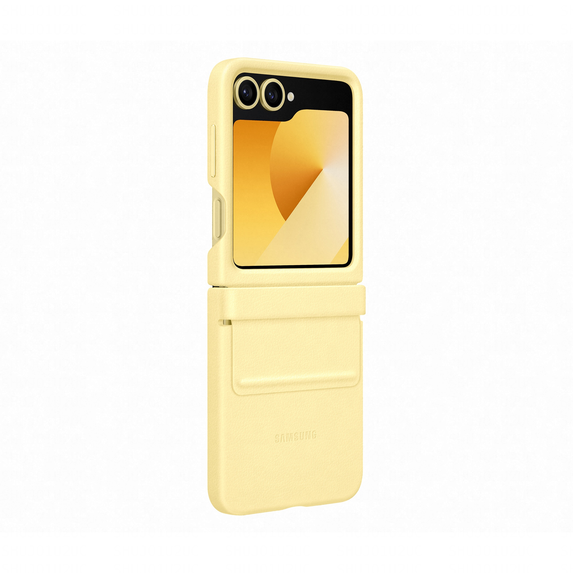 Samsung EF-VF741PYEGWW mobile phone case 17 cm (6.7) Cover Yellow
