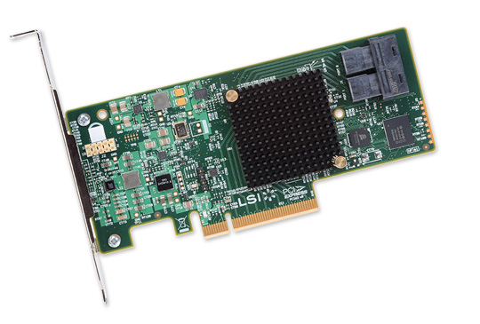 BROADCOM SAS 9300-8i/SGL 8-Port intern 00344 von USED