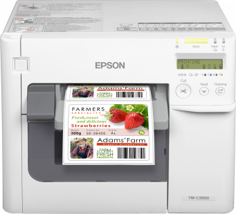 Epson TM-C3500 - Tintenstrahl - 720 x 360 DPI - 103 mm/sek - Verkabelt - Wei