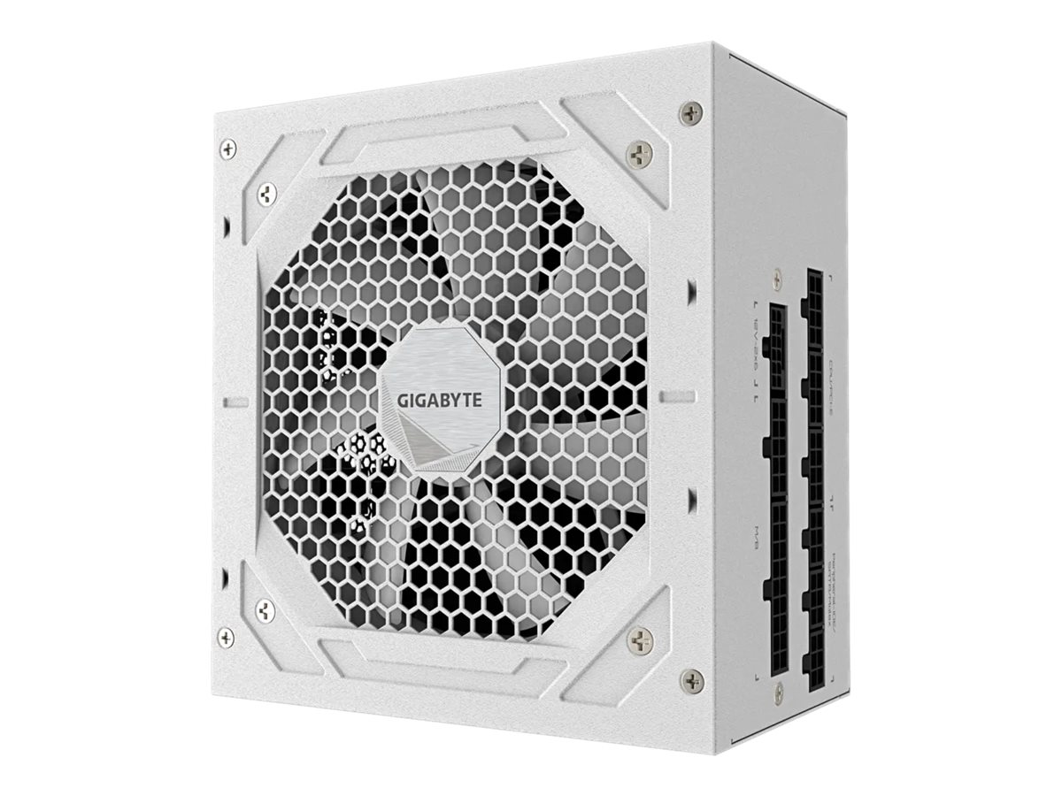 GIGABYTE UD1000GM PG5 V2 ICE Fuente de Alimentaci�n PCIe Gen 5.1, 80 PLUS Gold, Dise�o completamente modular, Ventilador de 120 mm, Compatible con ATX 3.1, Enchufe EU