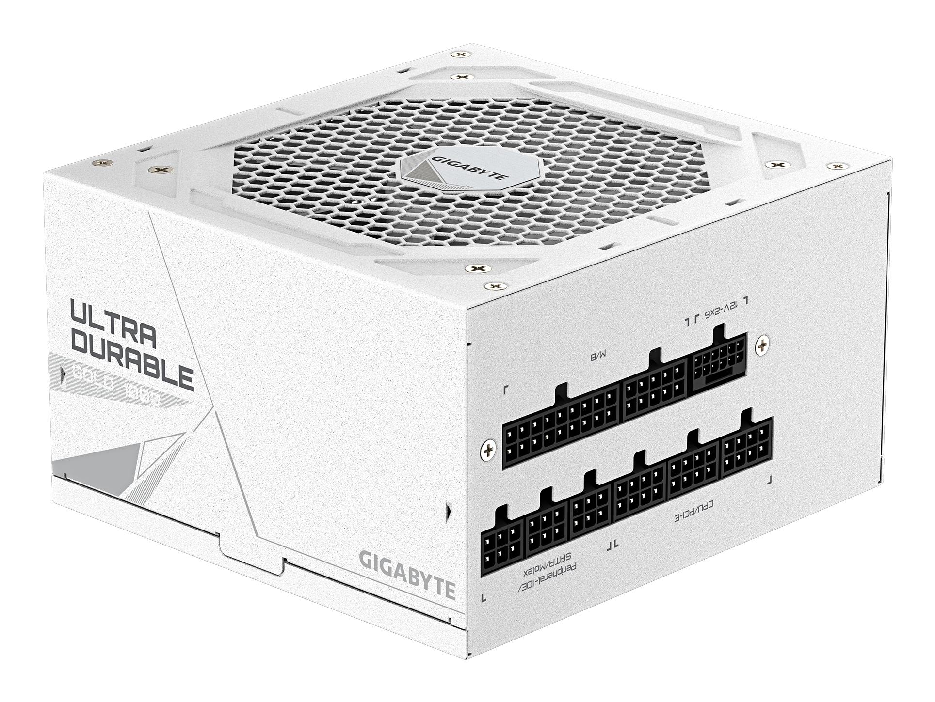 GIGABYTE UD1000GM PG5 V2 ICE Fuente de Alimentaci�n PCIe Gen 5.1, 80 PLUS Gold, Dise�o completamente modular, Ventilador de 120 mm, Compatible con ATX 3.1, Enchufe EU