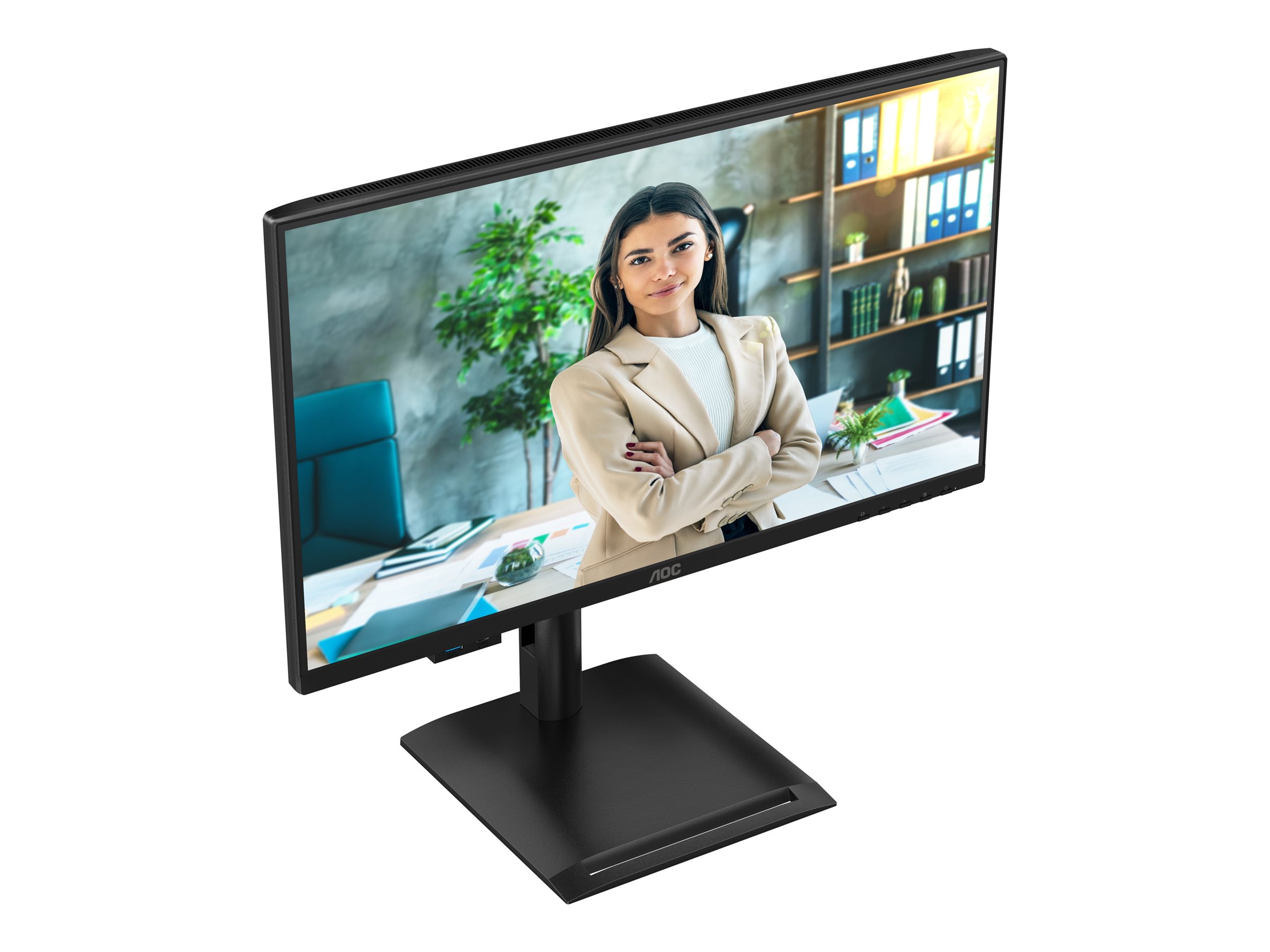 AOC 24P4U computer monitor 60.5 cm (23.8) 1920 x 1080 pixels Full HD Black