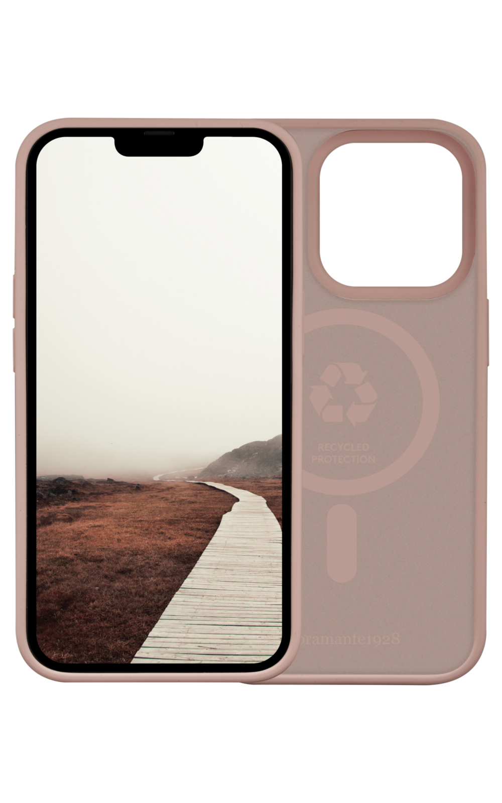 dbramante1928 Monaco custodia per cellulare Cover Rosa, Sabbia
