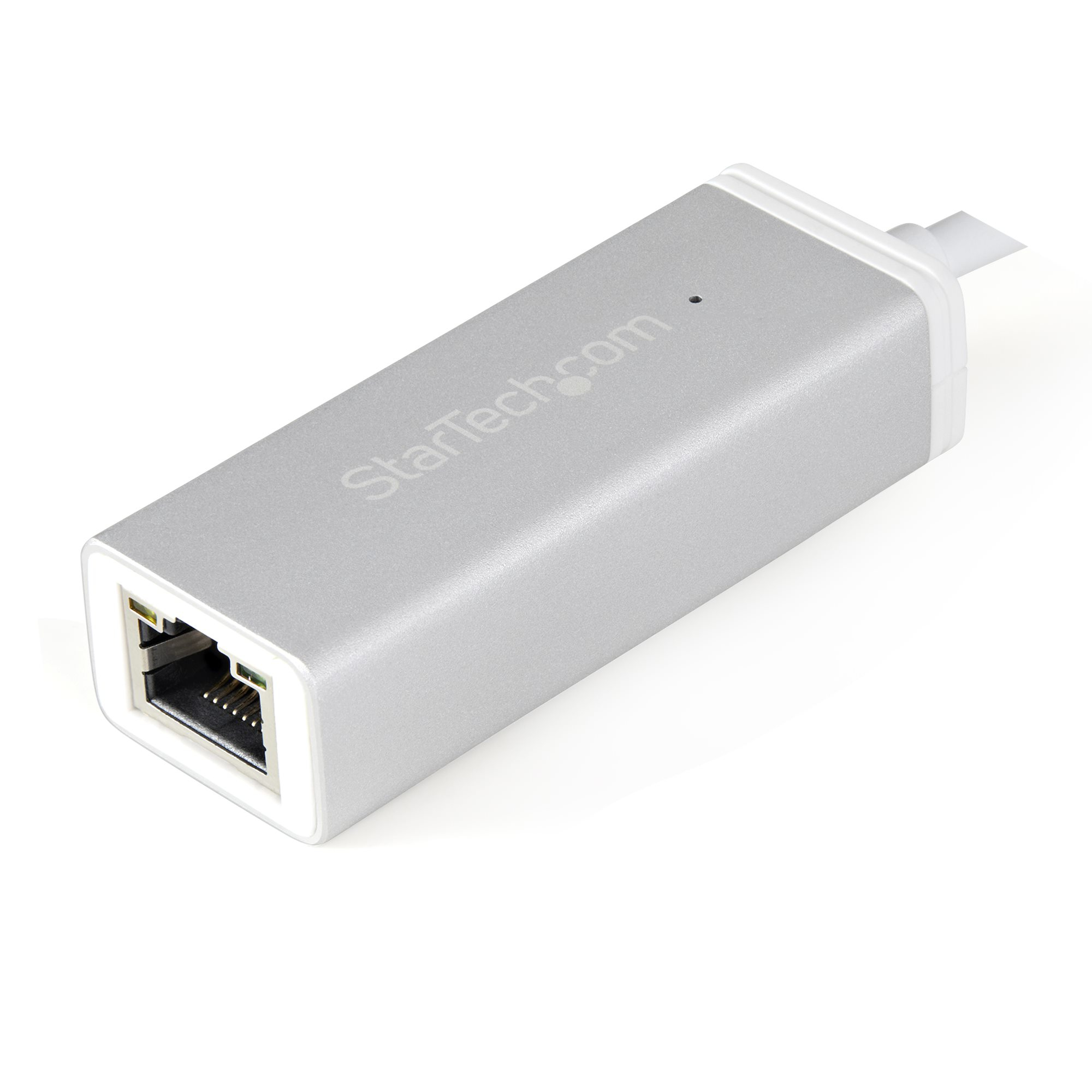 StarTech.com USB-C to Gigabit Ethernet Adapter - Aluminum - Thunderbolt 3 Port Compatible - USB Type C Network Adapter (US1GC30A)