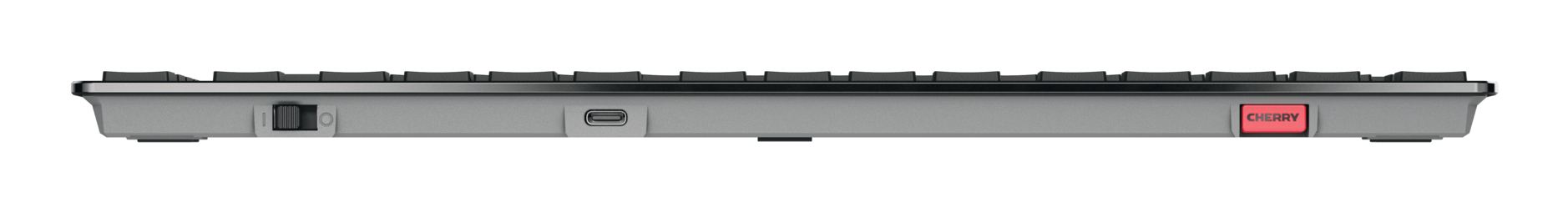 CHERRY KW X ULP 2.0 MINI clavier maison/bureau USB + RF Wireless + Bluetooth QWERTZ Allemand Noir