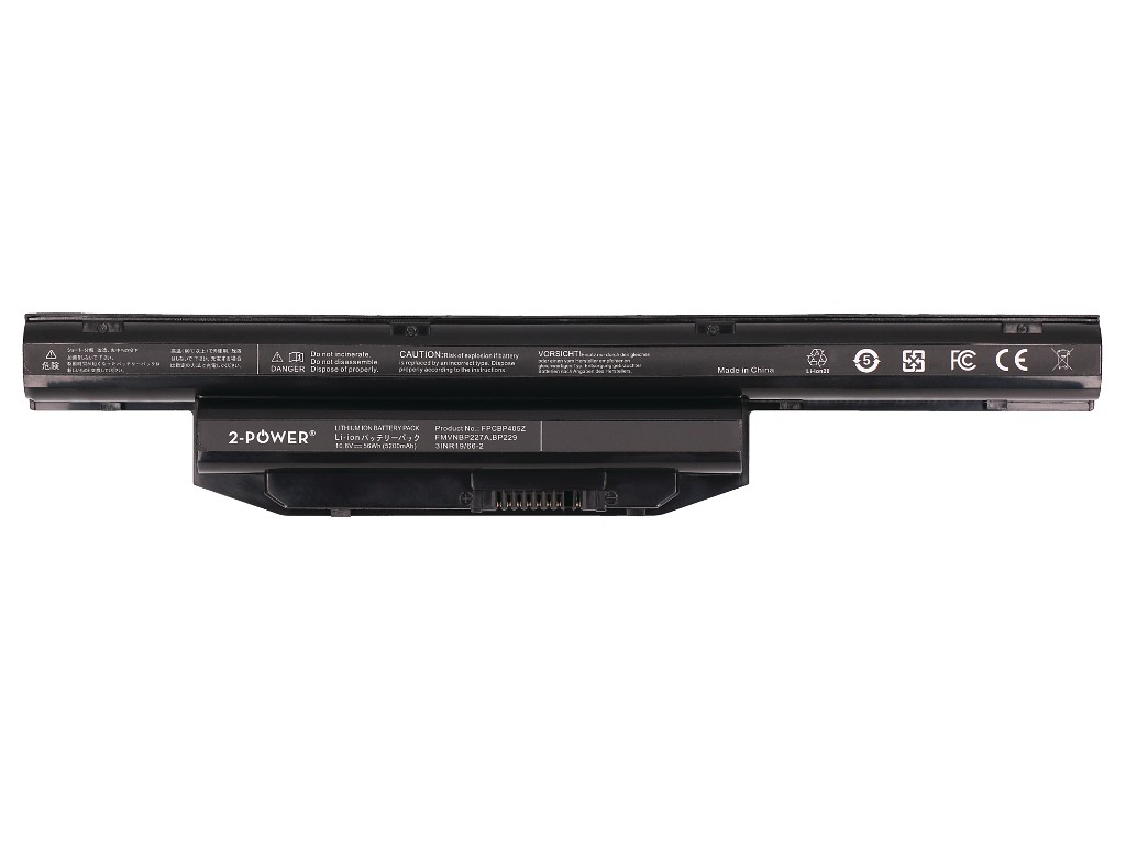 2-power CBI3723A - 5200 mAh - 10,8 V - 56 Wh - 110 mm - 300 mm - 45 mm