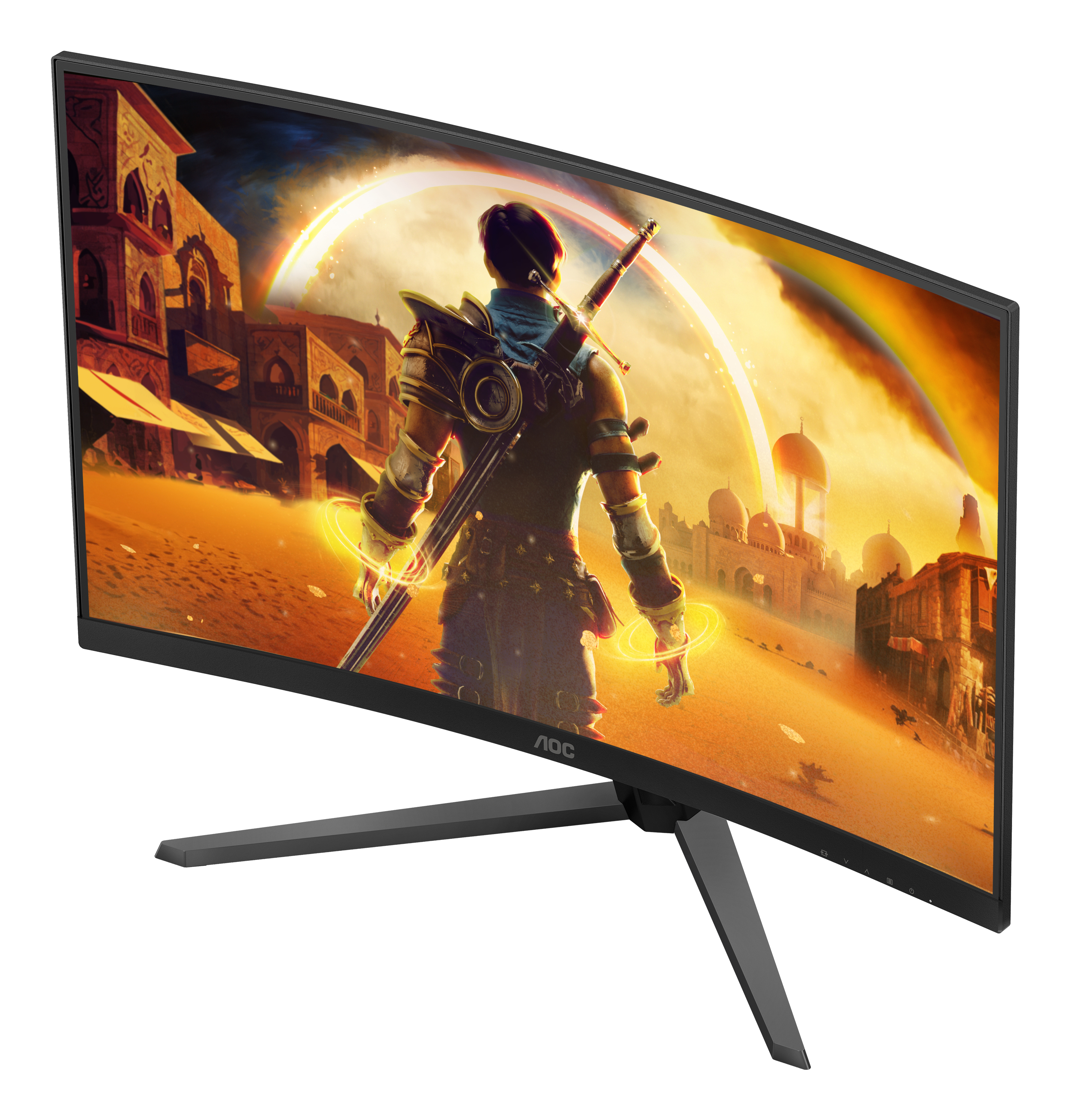 AOC G4 C32G42ZE pantalla para PC 80 cm (31.5) 1920 x 1080 Pixeles Full HD LED Negro, Rojo