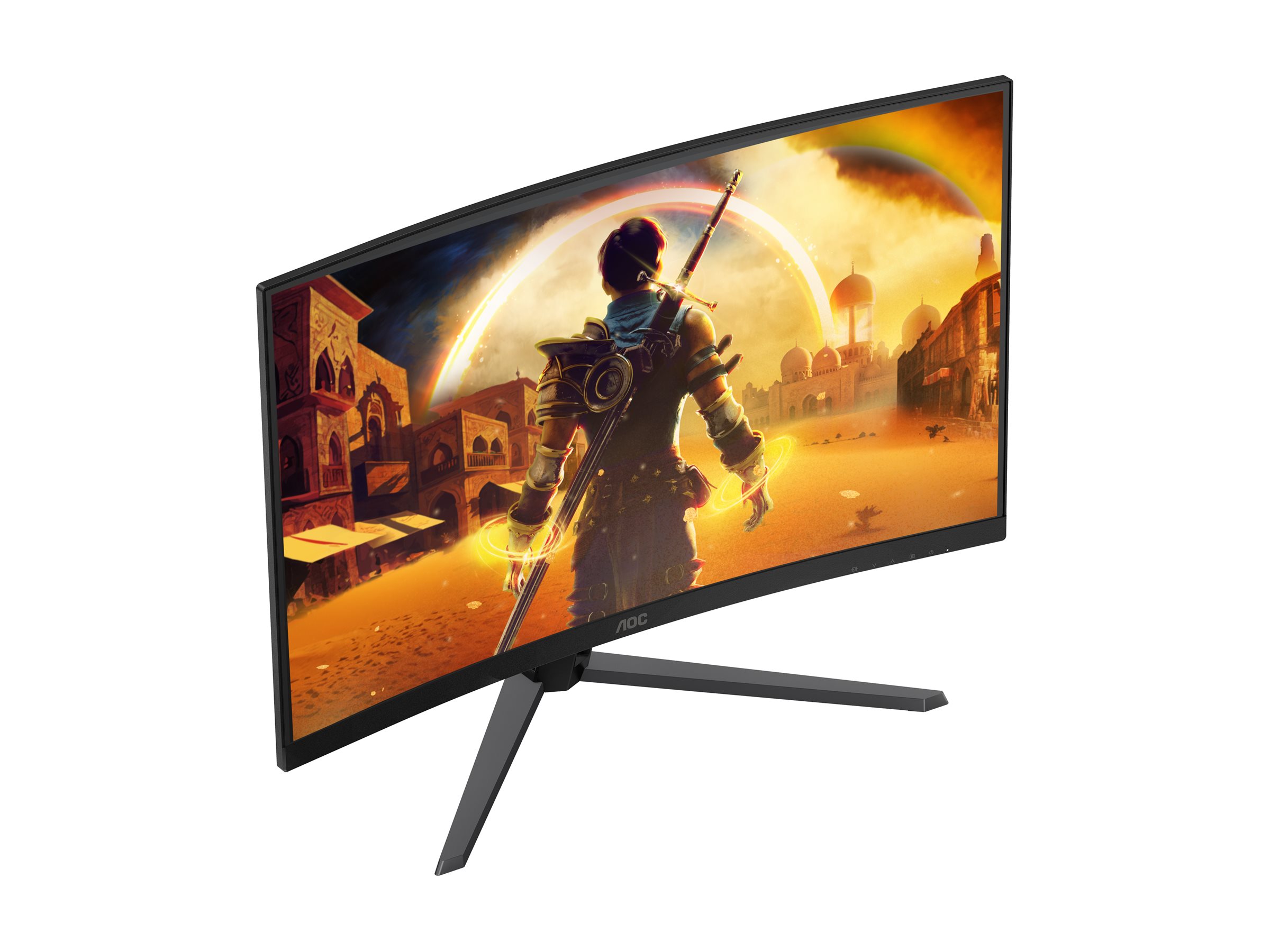 AOC G4 C32G42ZE pantalla para PC 80 cm (31.5) 1920 x 1080 Pixeles Full HD LED Negro, Rojo
