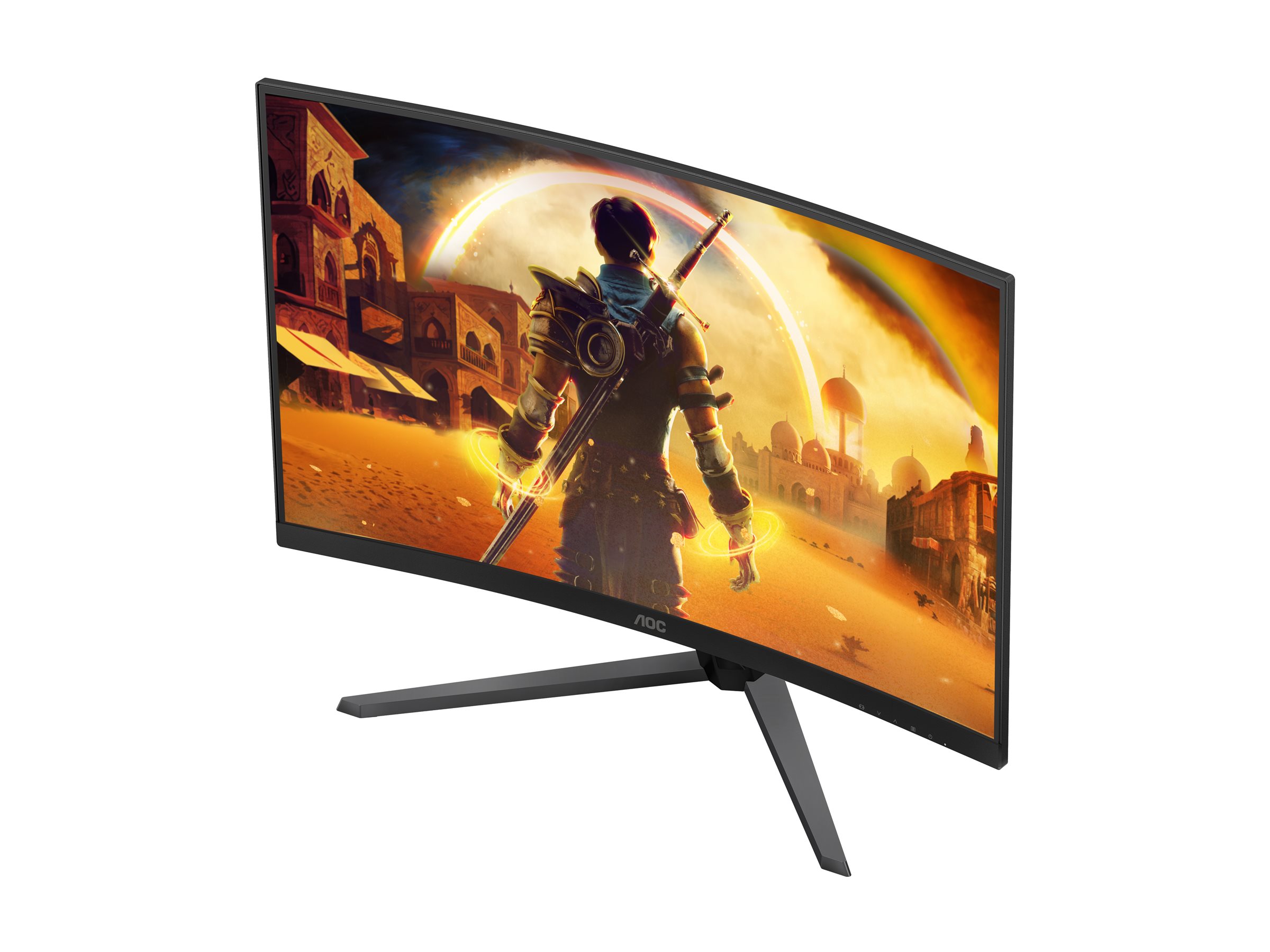 AOC G4 C32G42ZE pantalla para PC 80 cm (31.5) 1920 x 1080 Pixeles Full HD LED Negro, Rojo