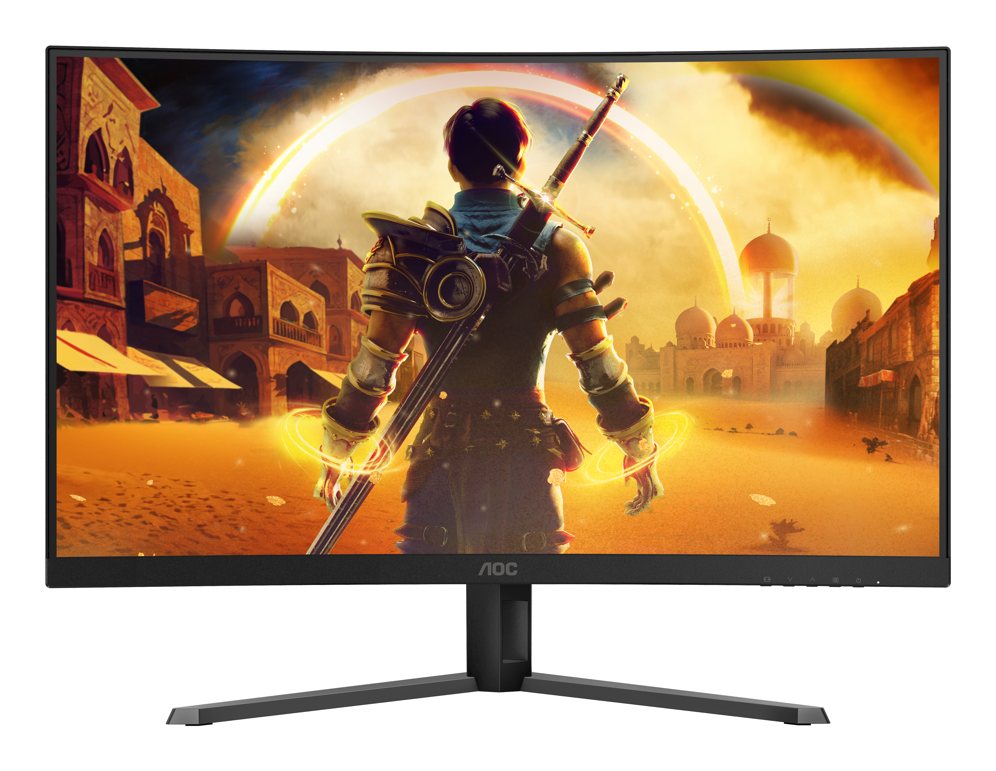 AOC G4 C32G42ZE pantalla para PC 80 cm (31.5) 1920 x 1080 Pixeles Full HD LED Negro, Rojo