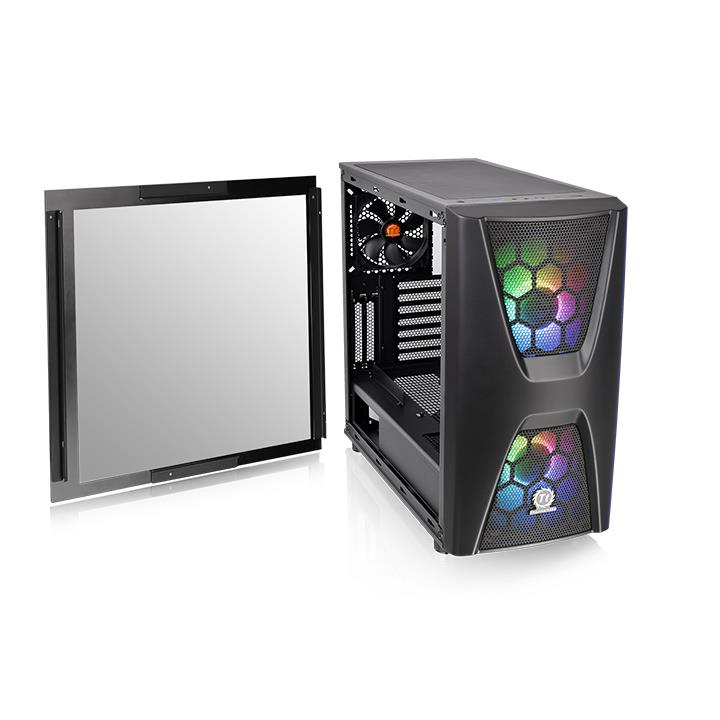 Thermaltake Commander C34 TG - ARGB Edition - Tower - ATX - Seitenteil mit Fenster (gehrtetes Glas)