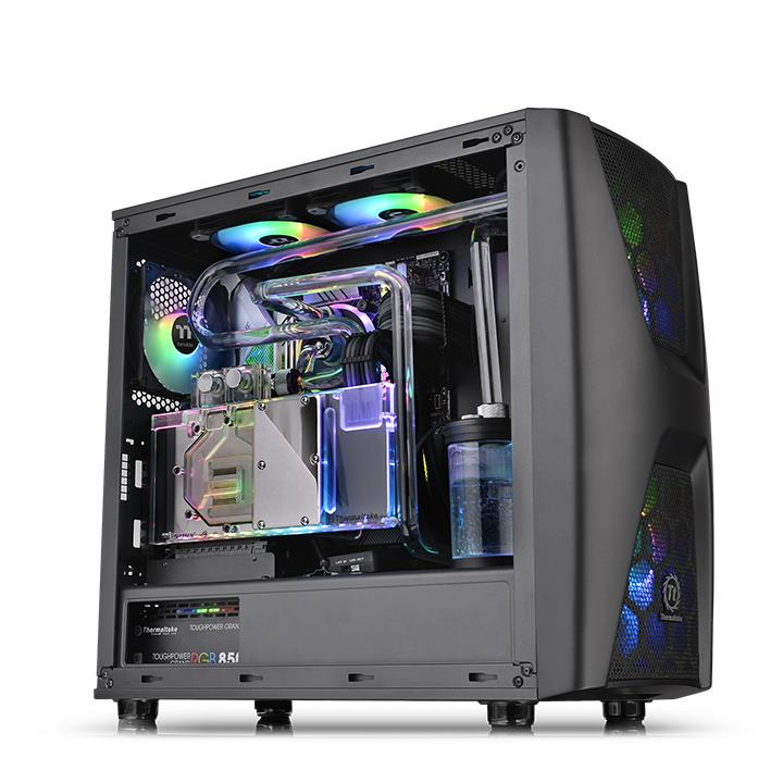Thermaltake Commander C34 TG - ARGB Edition - Tower - ATX - Seitenteil mit Fenster (gehrtetes Glas)