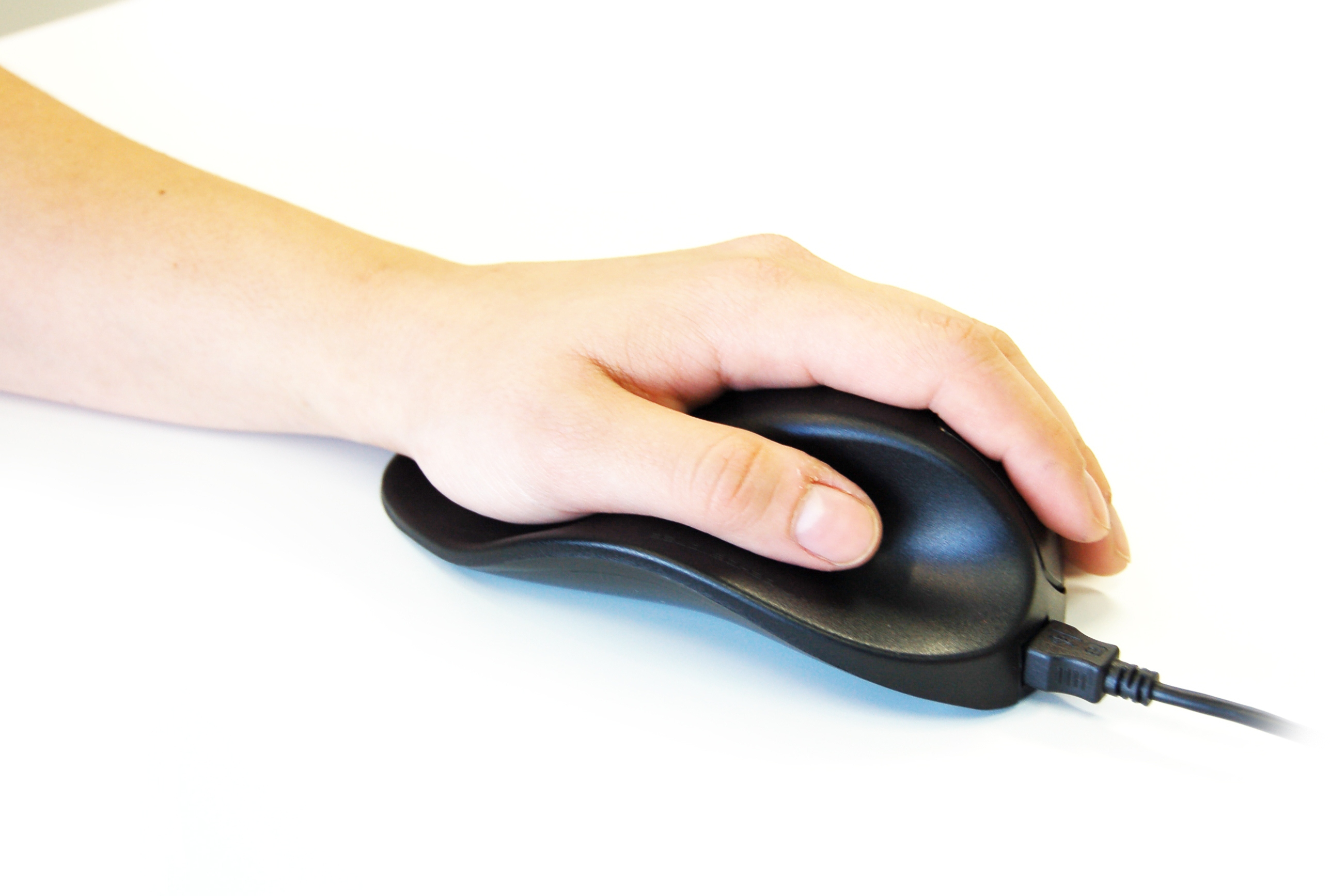 BakkerElkhuizen HandShoeMouse Wireless mouse Mancino USB tipo A BlueTrack